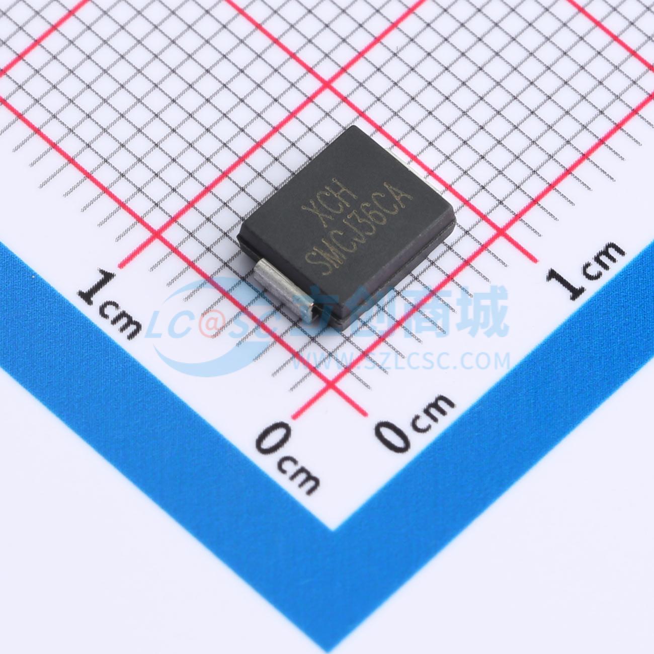 点击查看大图 SMCJ36CA实物图