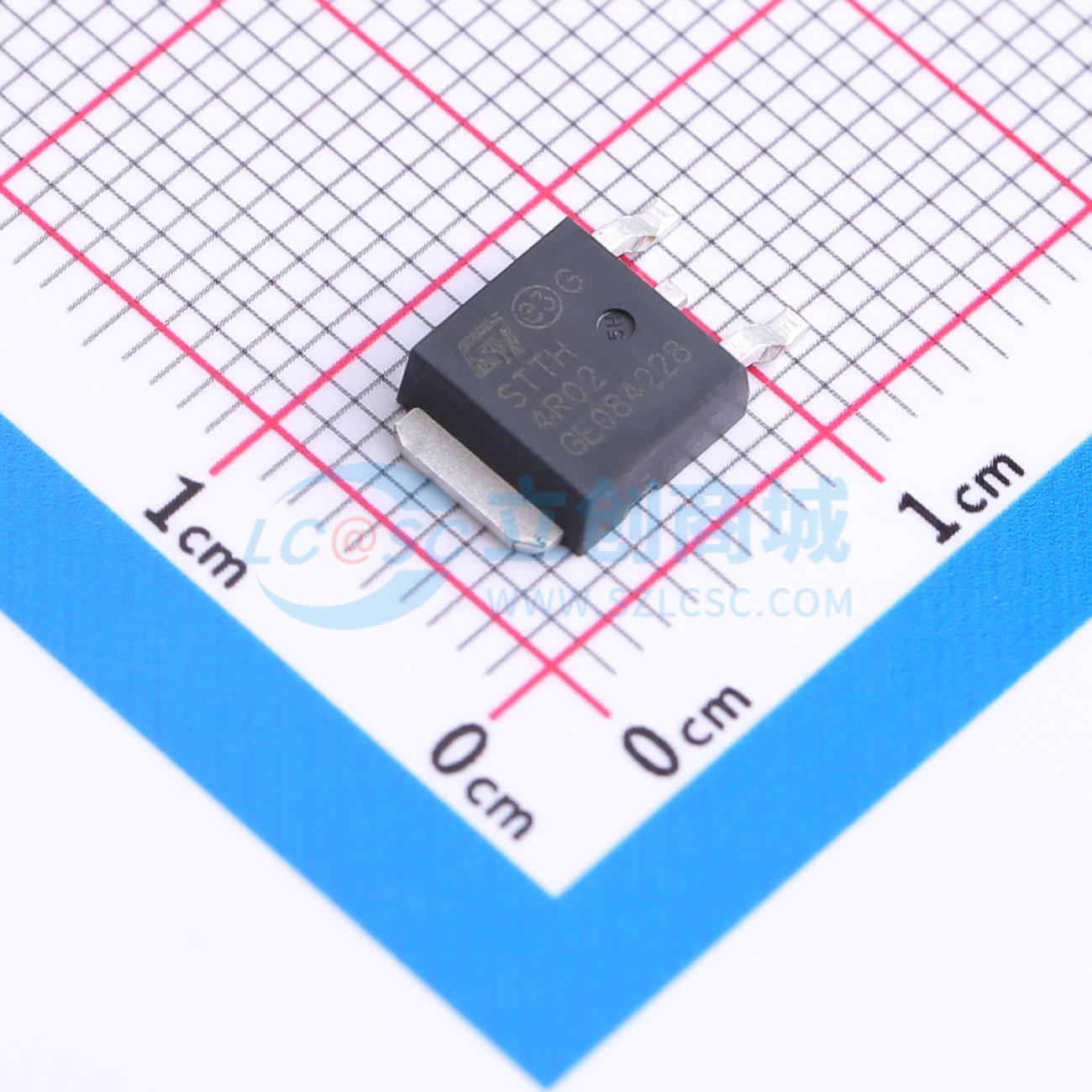 STTH4R02B-TR实物图