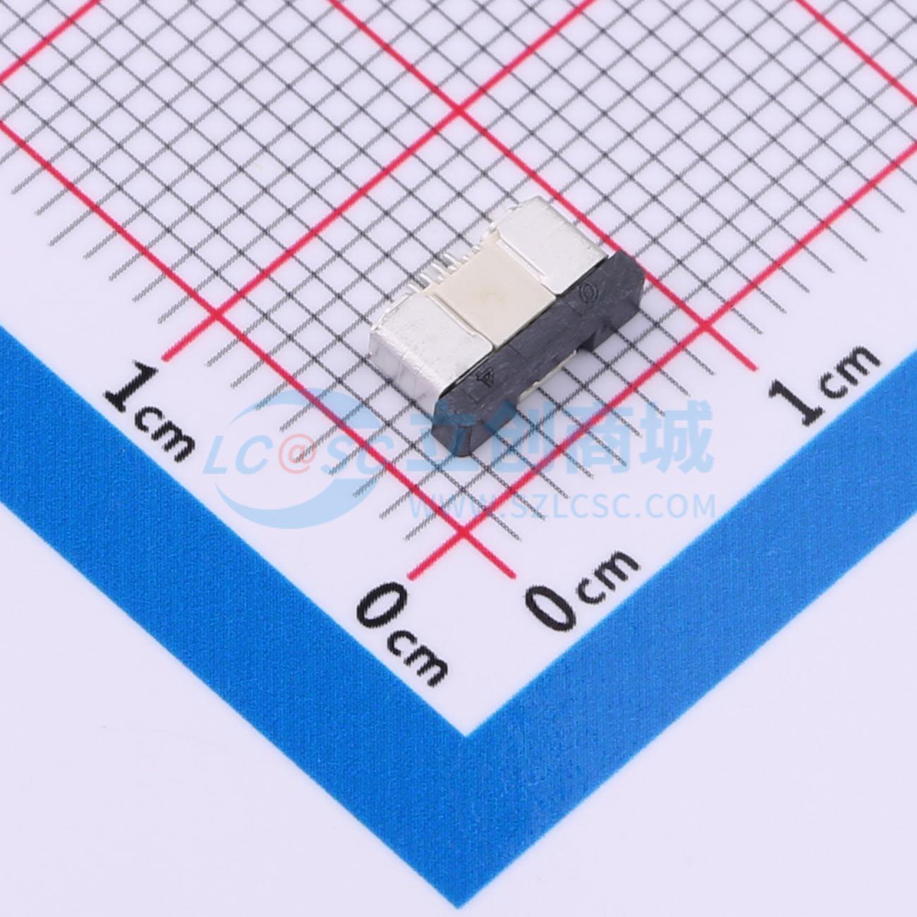 点击查看大图 FPC0.5-WSX11-4P211-H20实物图