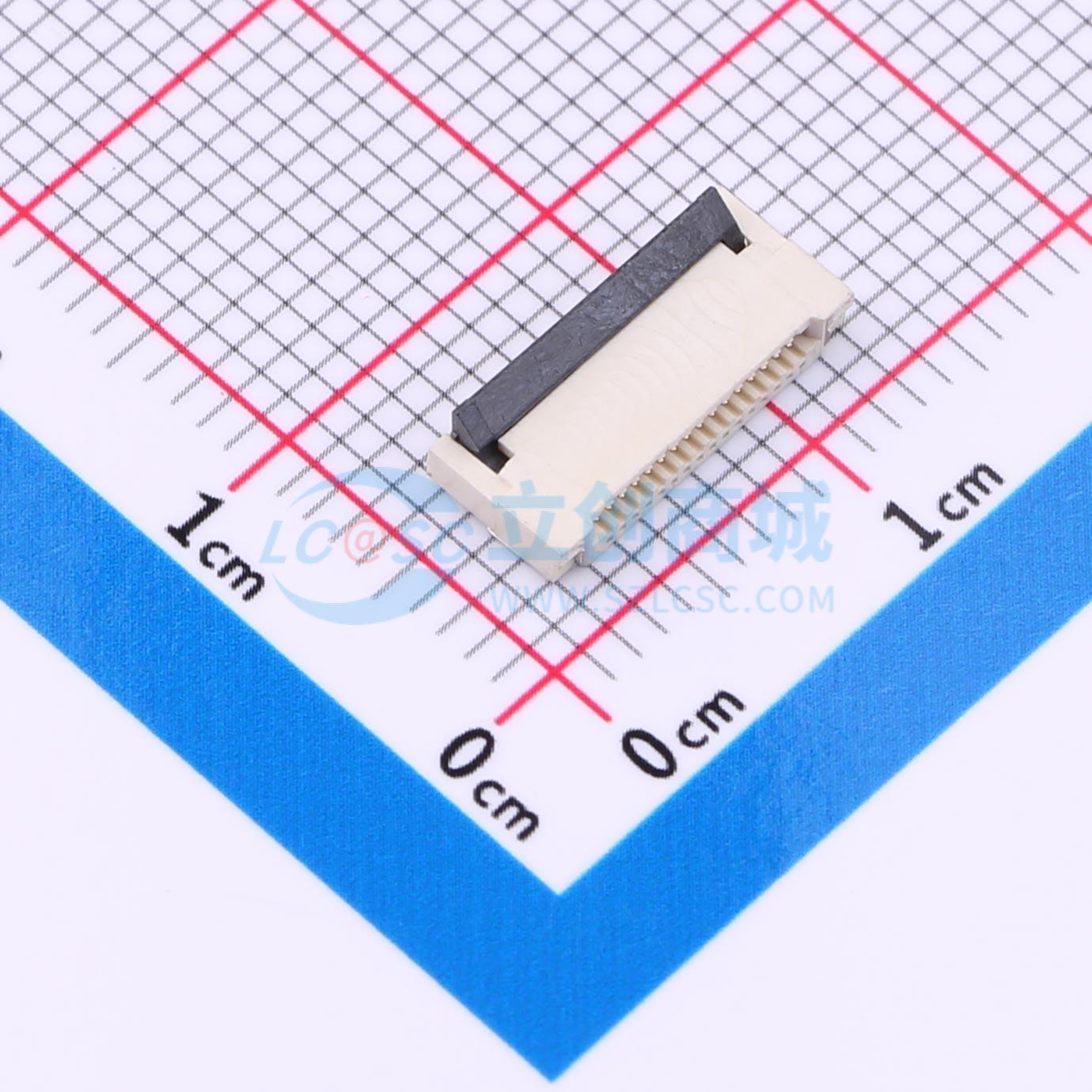 FPC0.5-WFB11-16P111-H20实物图