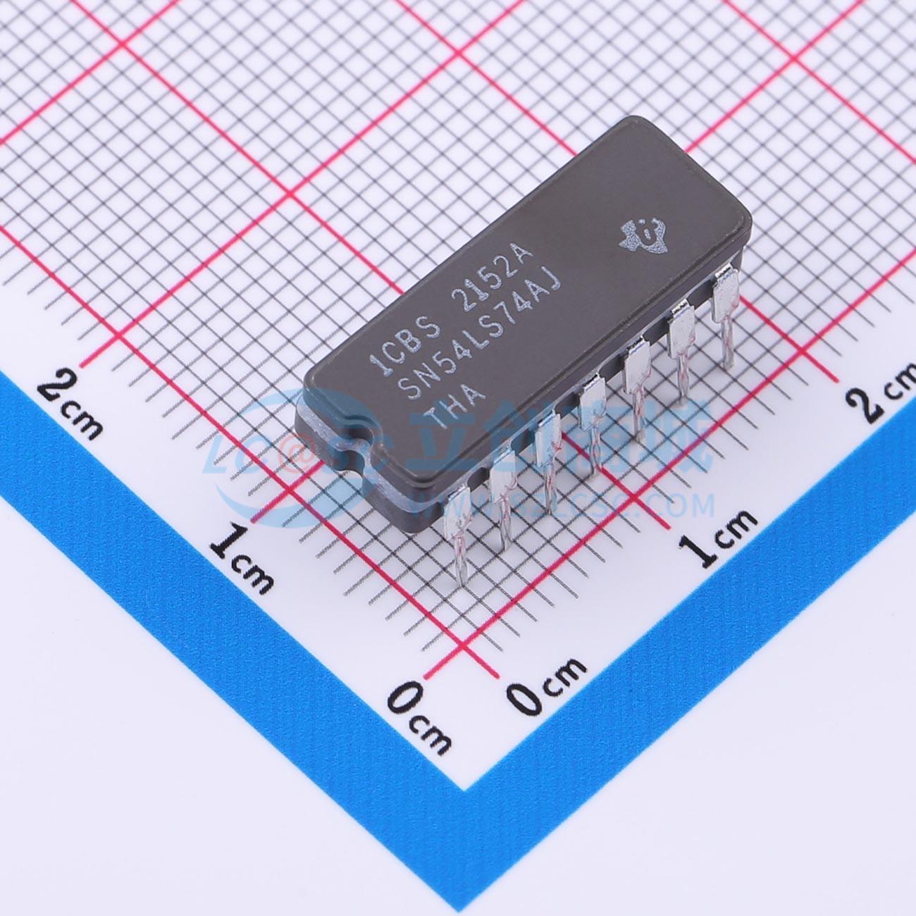 点击查看大图 SN54LS74AJ实物图