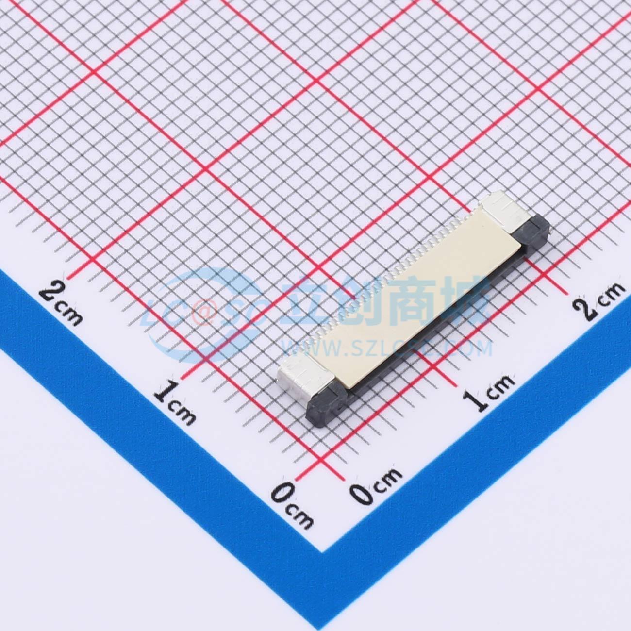 FPC0.5-WSS11-30P211-H20实物图