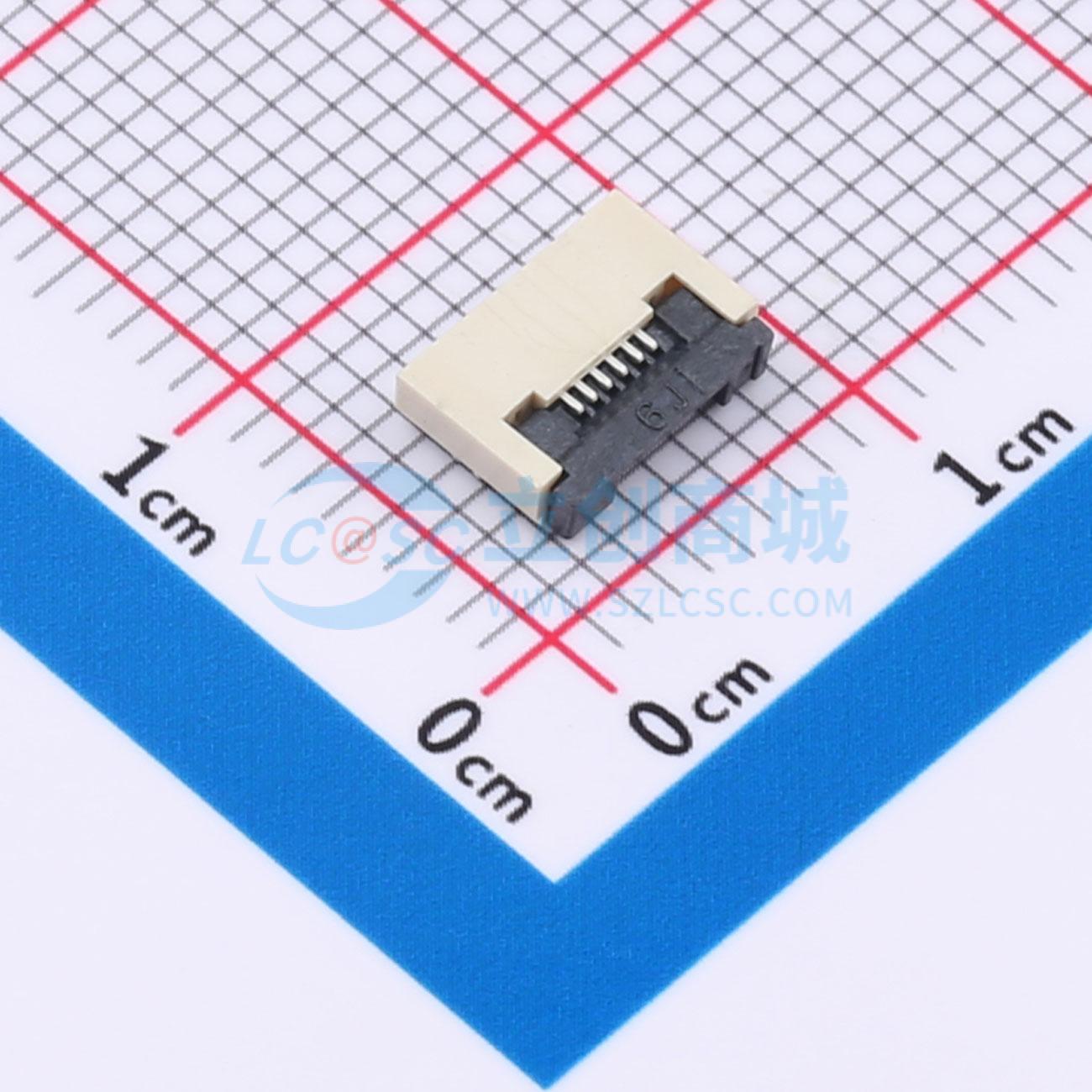 点击查看大图 FPC0.5-WFX11-6P211-H20实物图