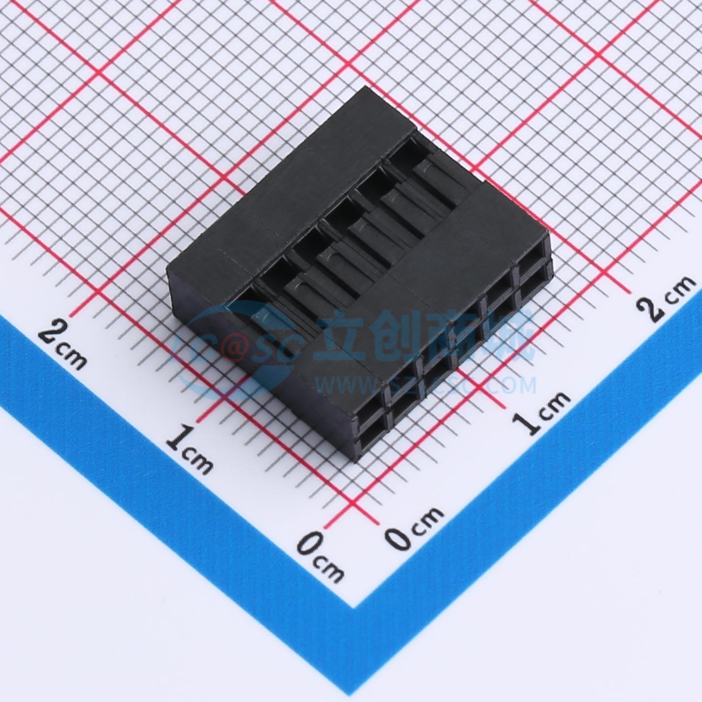 点击查看大图 TJC8-2.54-S-12Y实物图