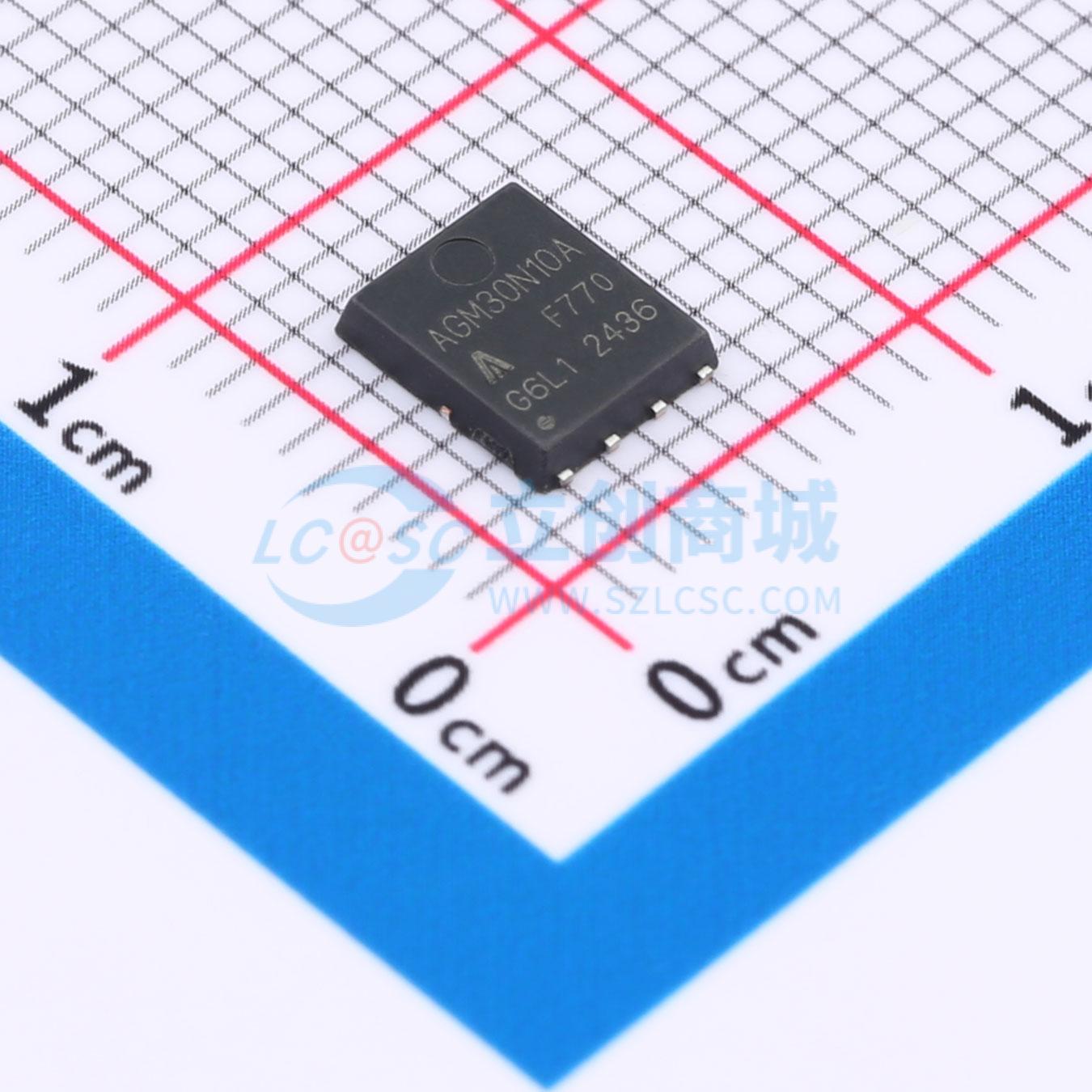 点击查看大图 AGM30N10A实物图