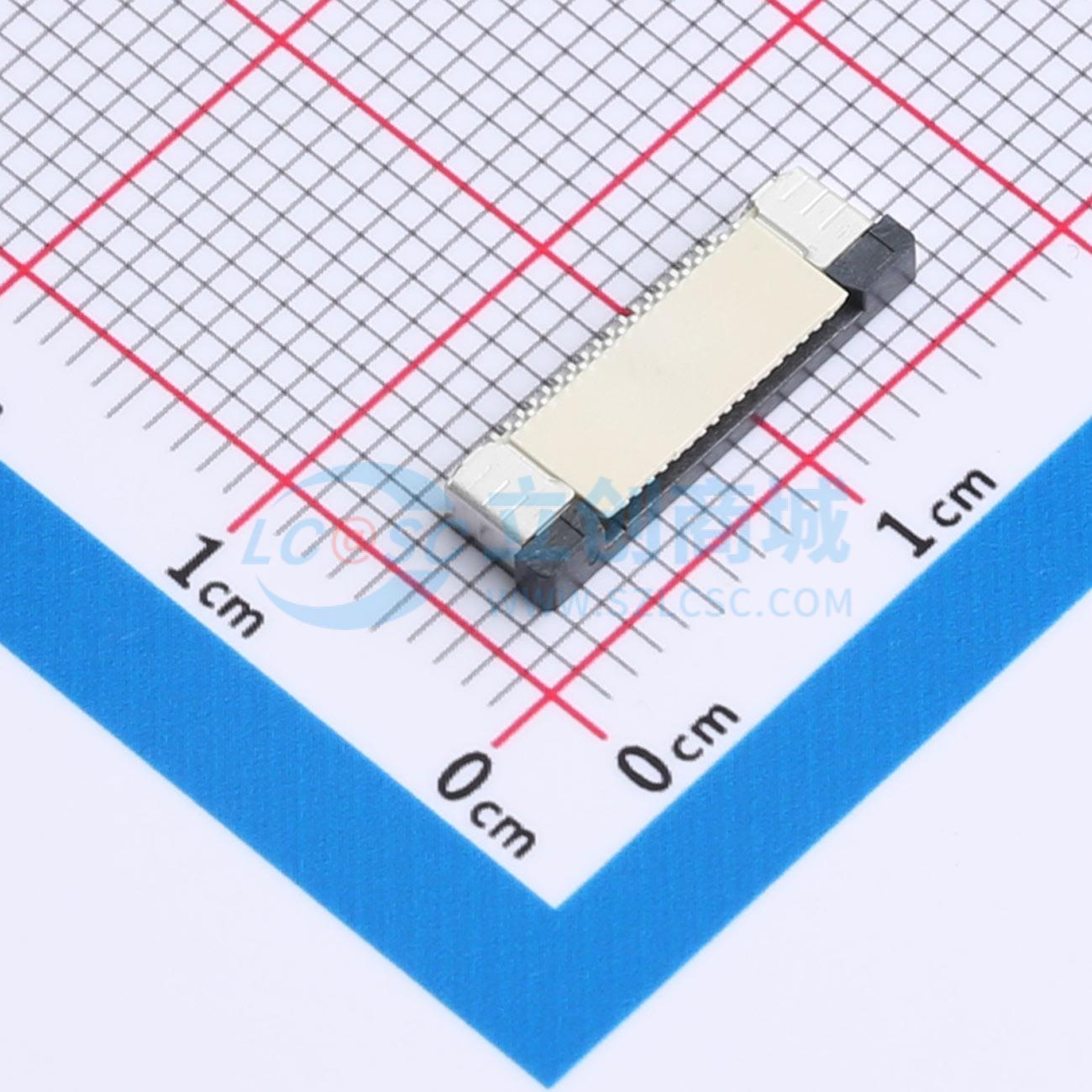 点击查看大图 FPC0.5-WSS11-18P211-H20实物图