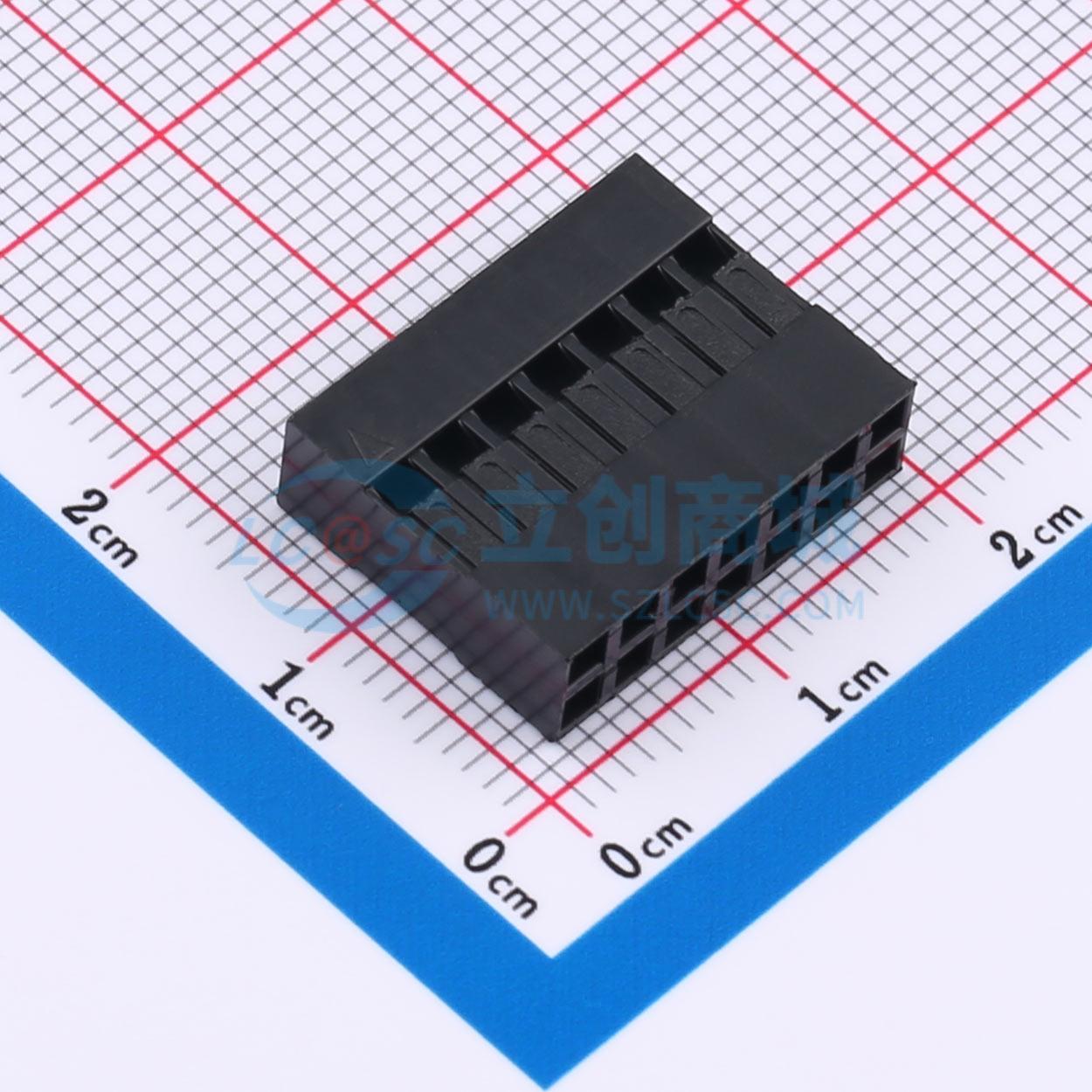 点击查看大图 TJC8-2.54-S-14Y实物图