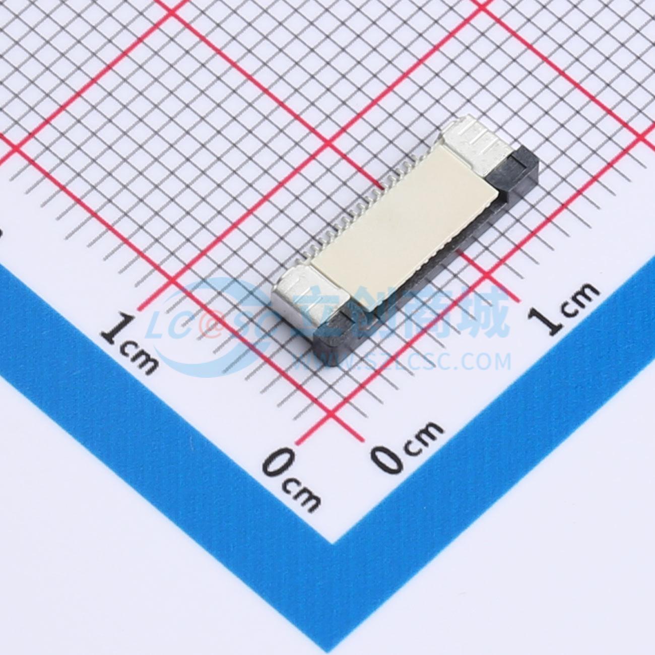 点击查看大图 FPC0.5-WSS11-16P211-H20实物图