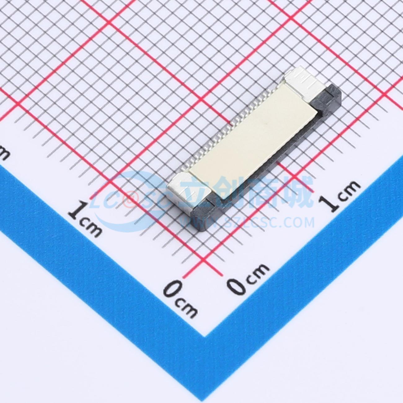 点击查看大图 FPC0.5-WSS11-20P211-H20实物图