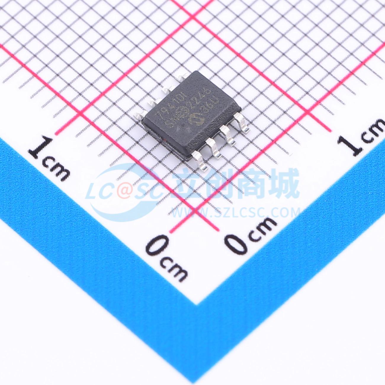 点击查看大图 MCP79410T-I/SN实物图