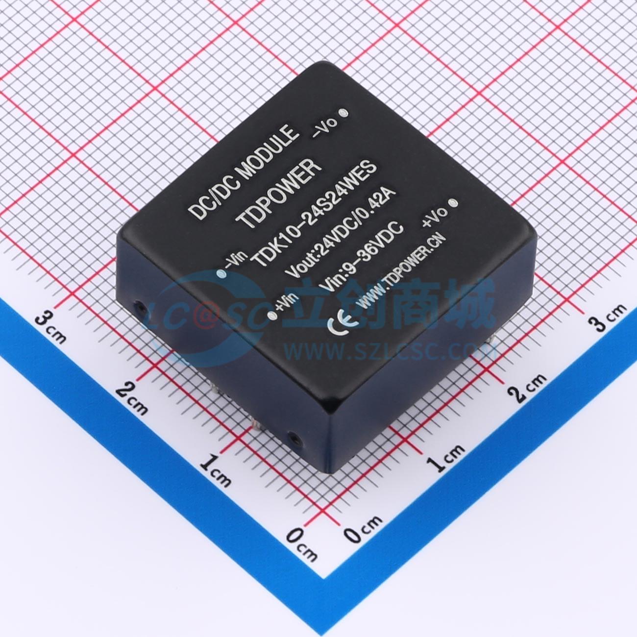 点击查看大图 TDK10-24S24WES实物图