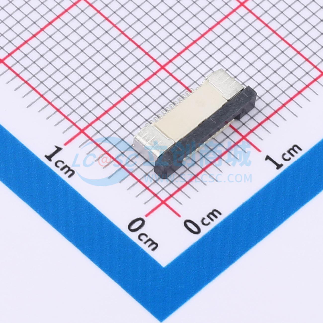 FPC0.5-WSX11-12P211-H20实物图