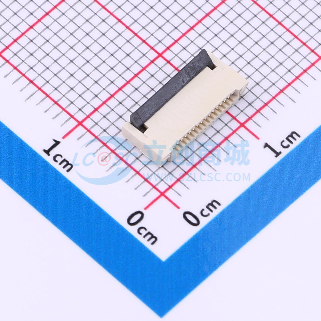 点击查看大图 FPC0.5-WFB11-15P111-H20实物图