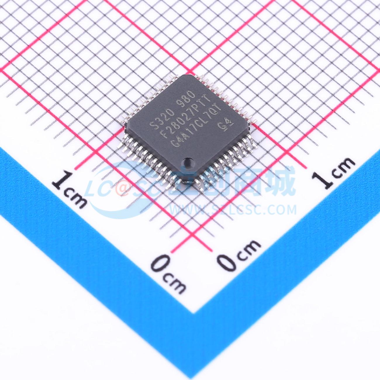 点击查看大图 TMS320F28027PTR实物图