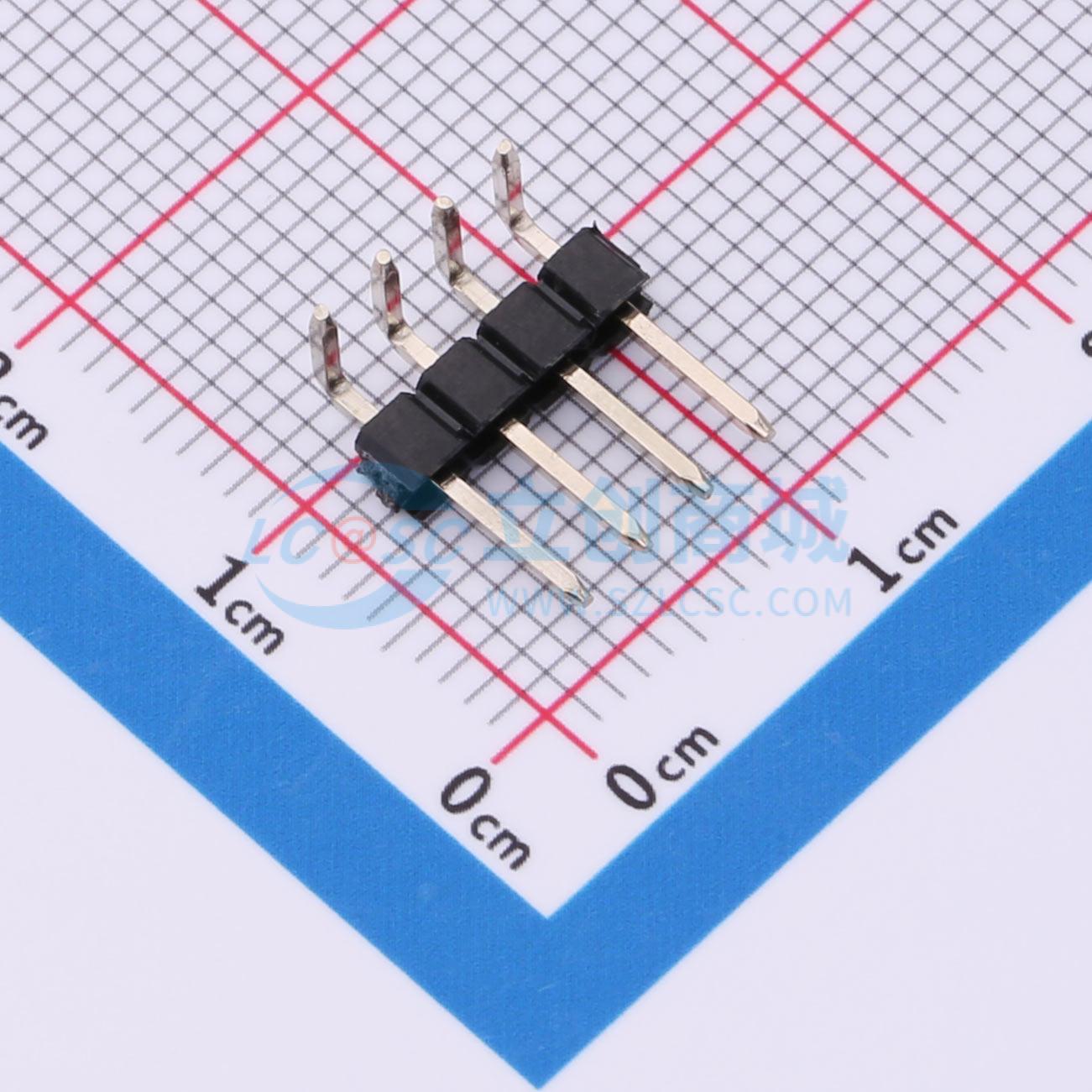点击查看大图 TJC8-2.54-4AWT实物图