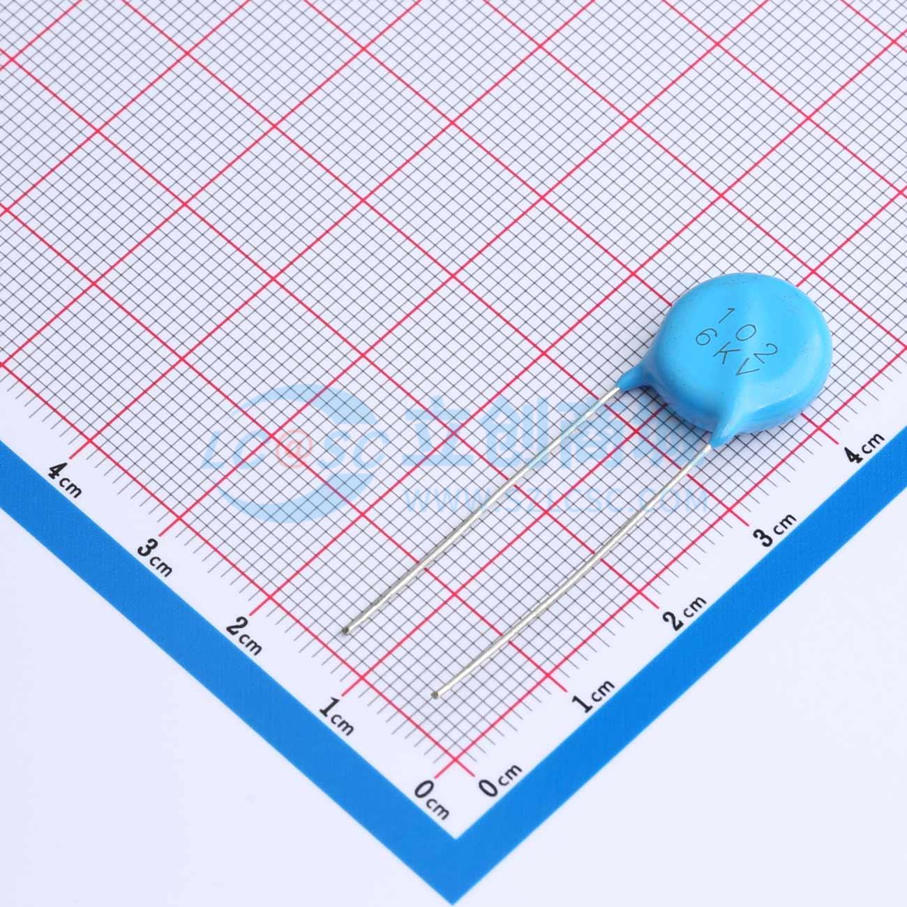 点击查看大图 HVC-6KV-DL14-F10-102K实物图