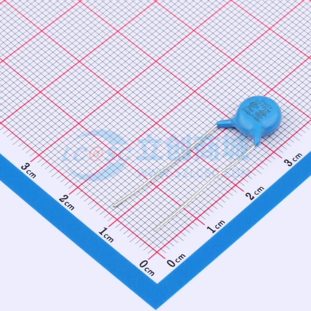DGCXY1085Y5V1G222M实物图
