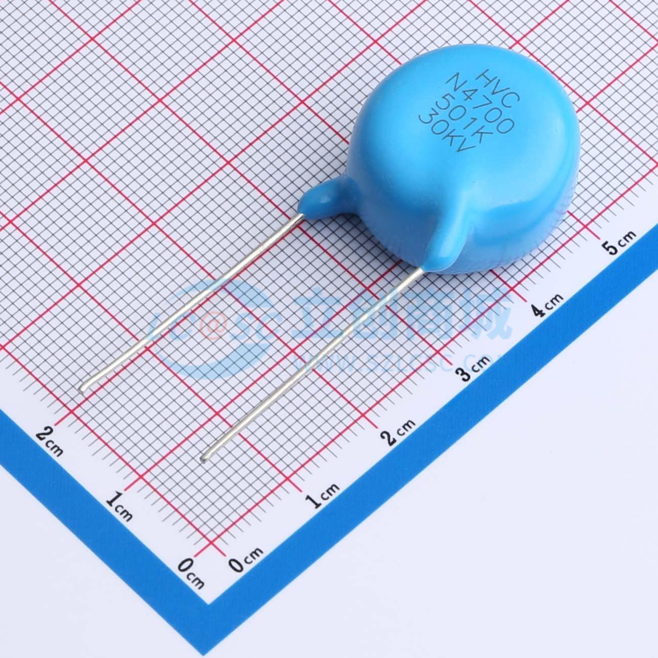 点击查看大图 HVC-30KV-DL21-F20-501K实物图