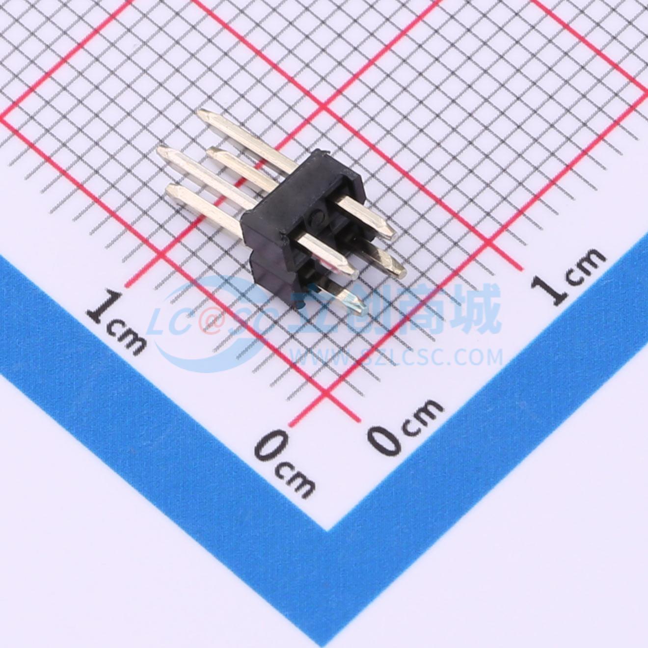 点击查看大图 TJC8-2.54-S-4A实物图