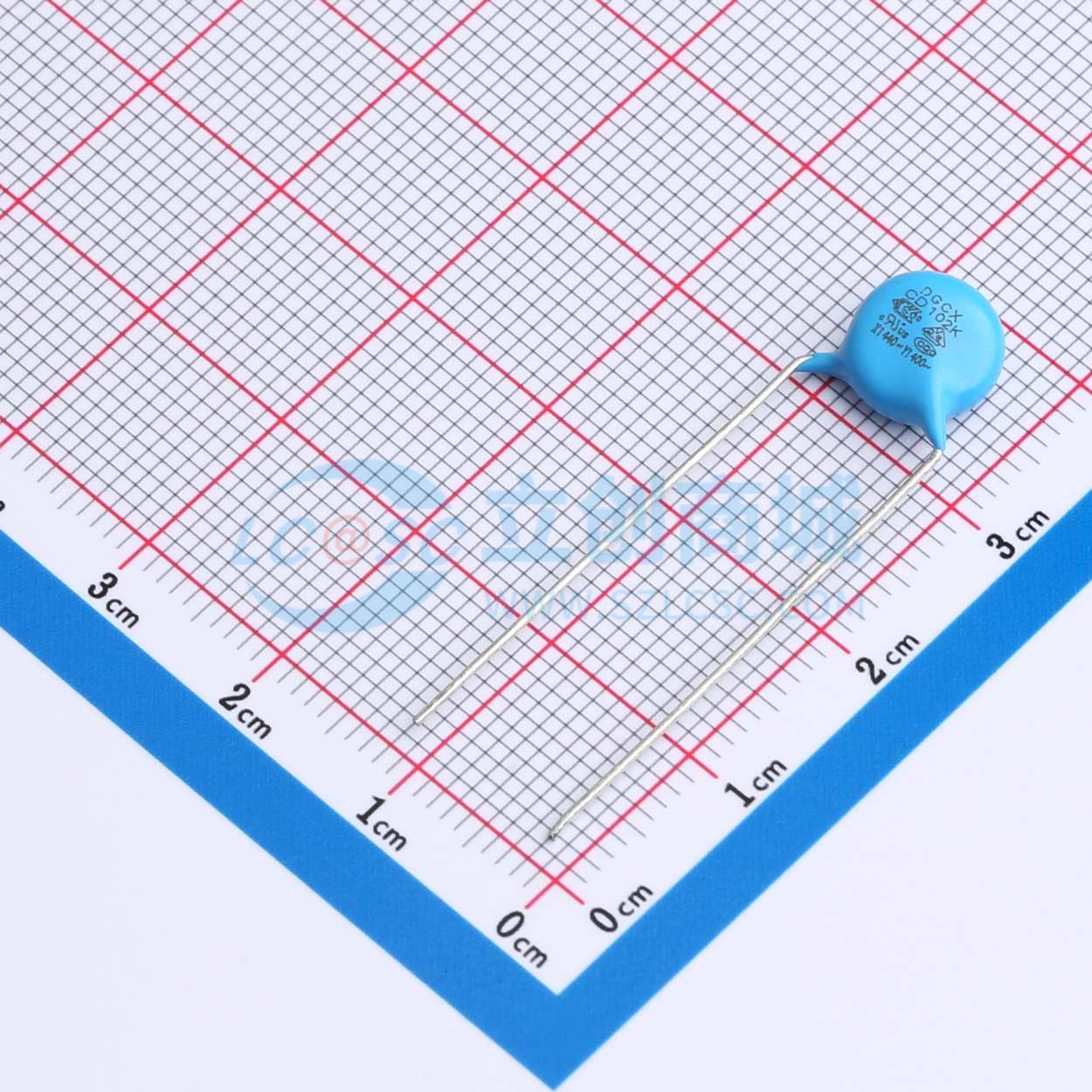 点击查看大图 DGCXY1110Y5P1G102K实物图