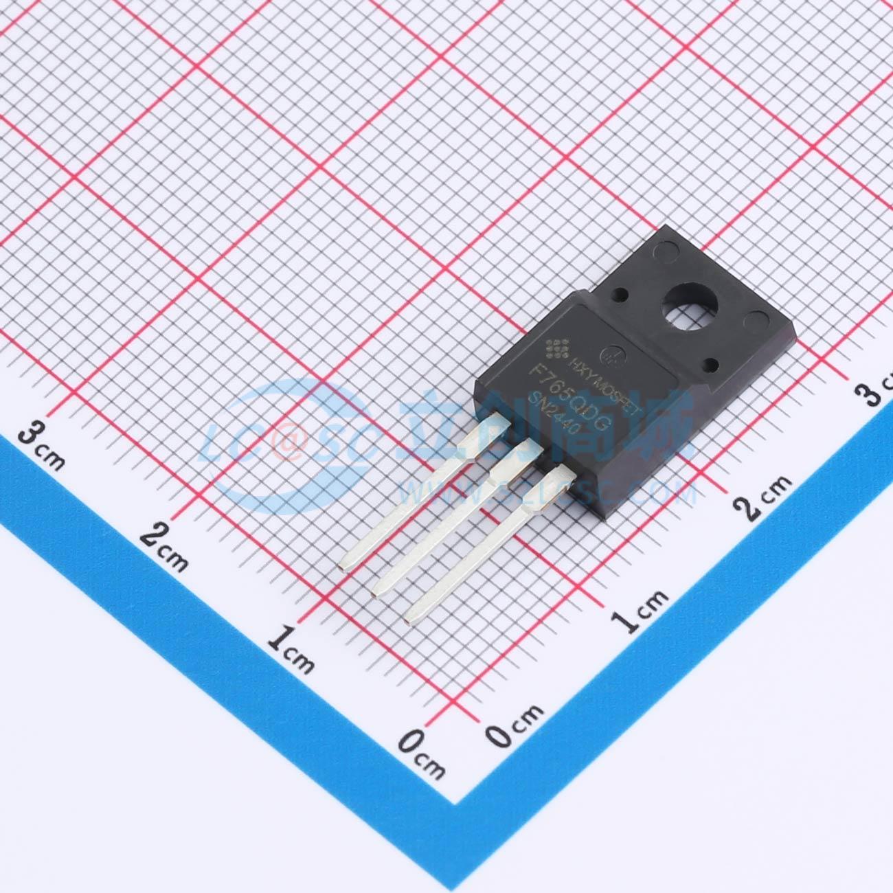 点击查看大图 HFQPF7N65C实物图
