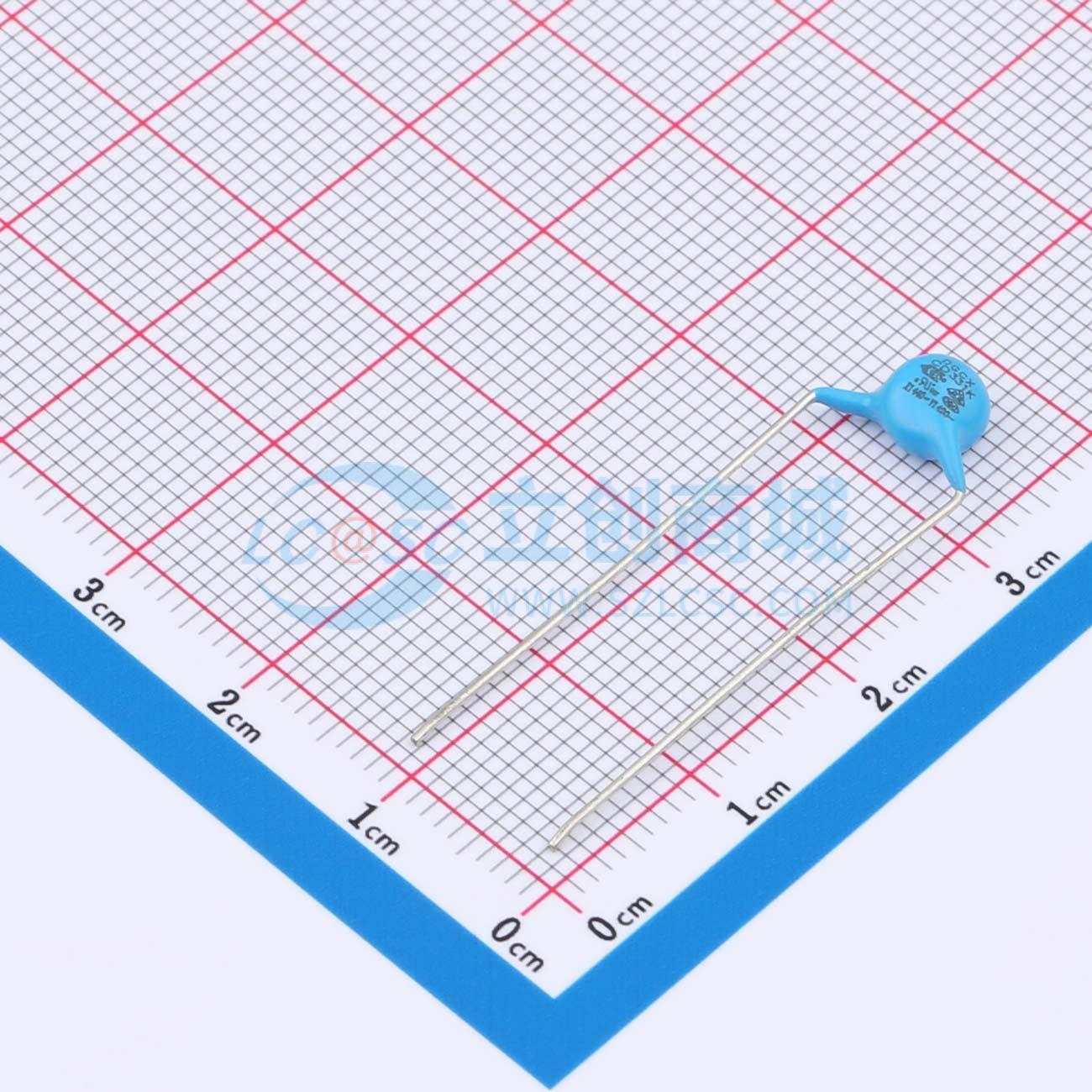 点击查看大图 DGCXY1075Y5P1G331K实物图