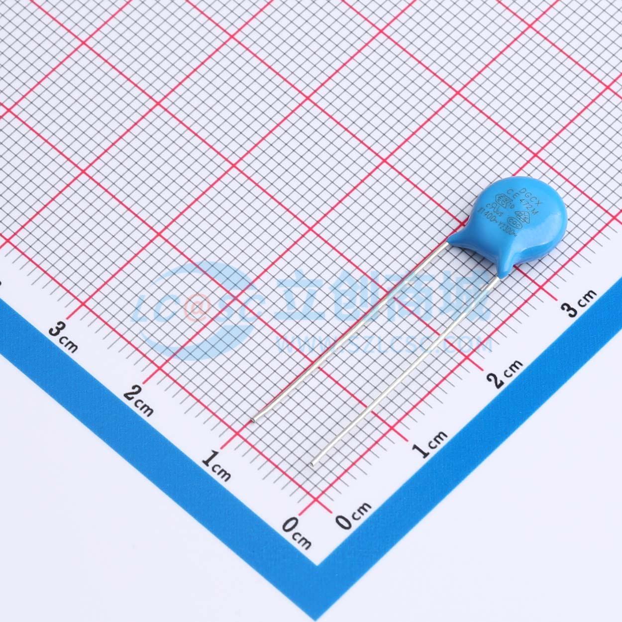 点击查看大图 DGCXY2095Y5V1E472M实物图