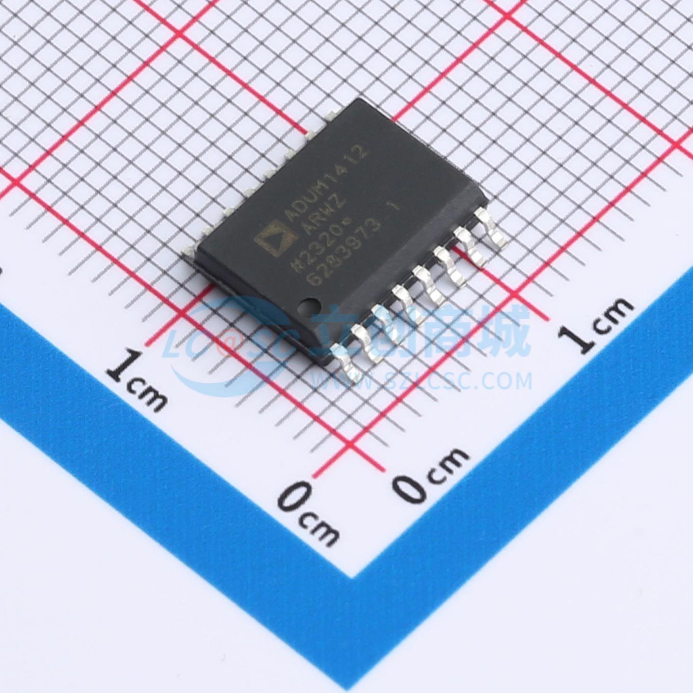 点击查看大图 ADUM1412ARWZ实物图