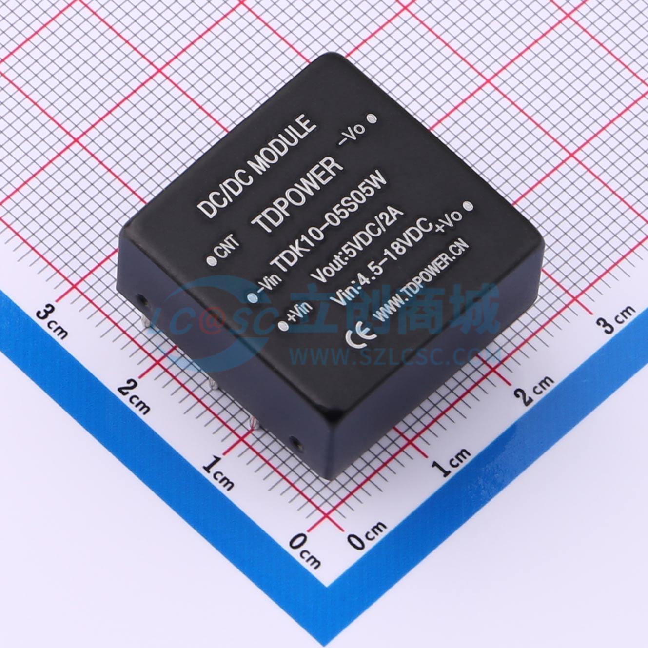 点击查看大图 TDK10-05S05W实物图