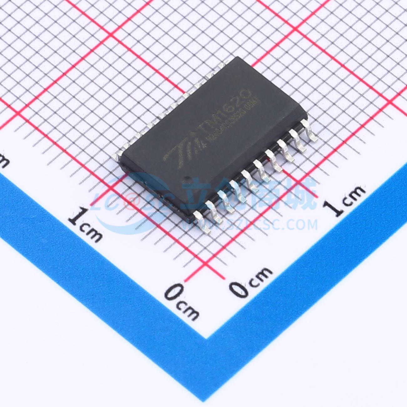 点击查看大图 TM1620-SOP20-TA2108实物图