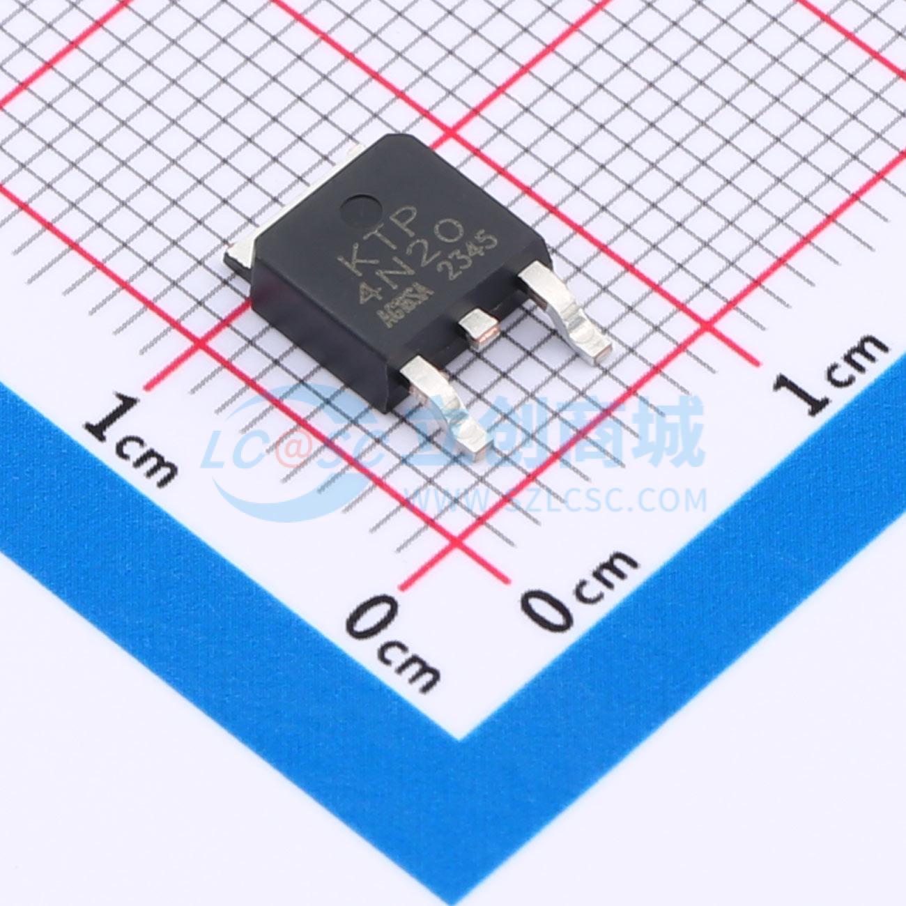 点击查看大图 FQD4N20实物图