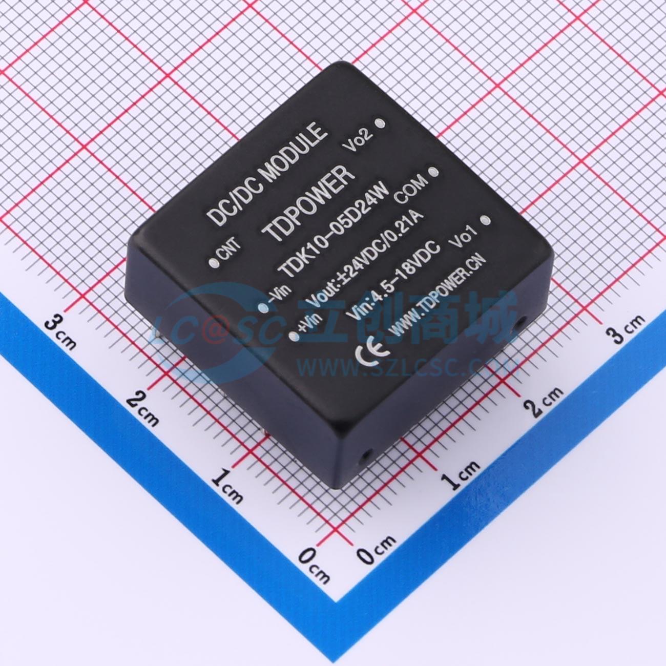 点击查看大图 TDK10-05D24W实物图