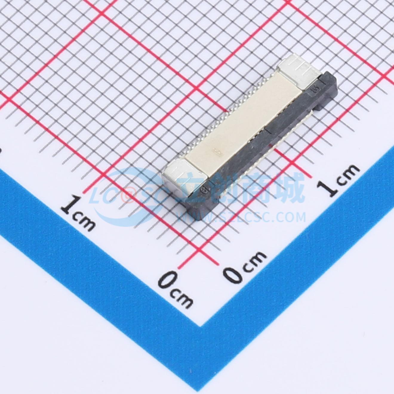 点击查看大图 FPC0.5-WSX11-19P211-H20实物图