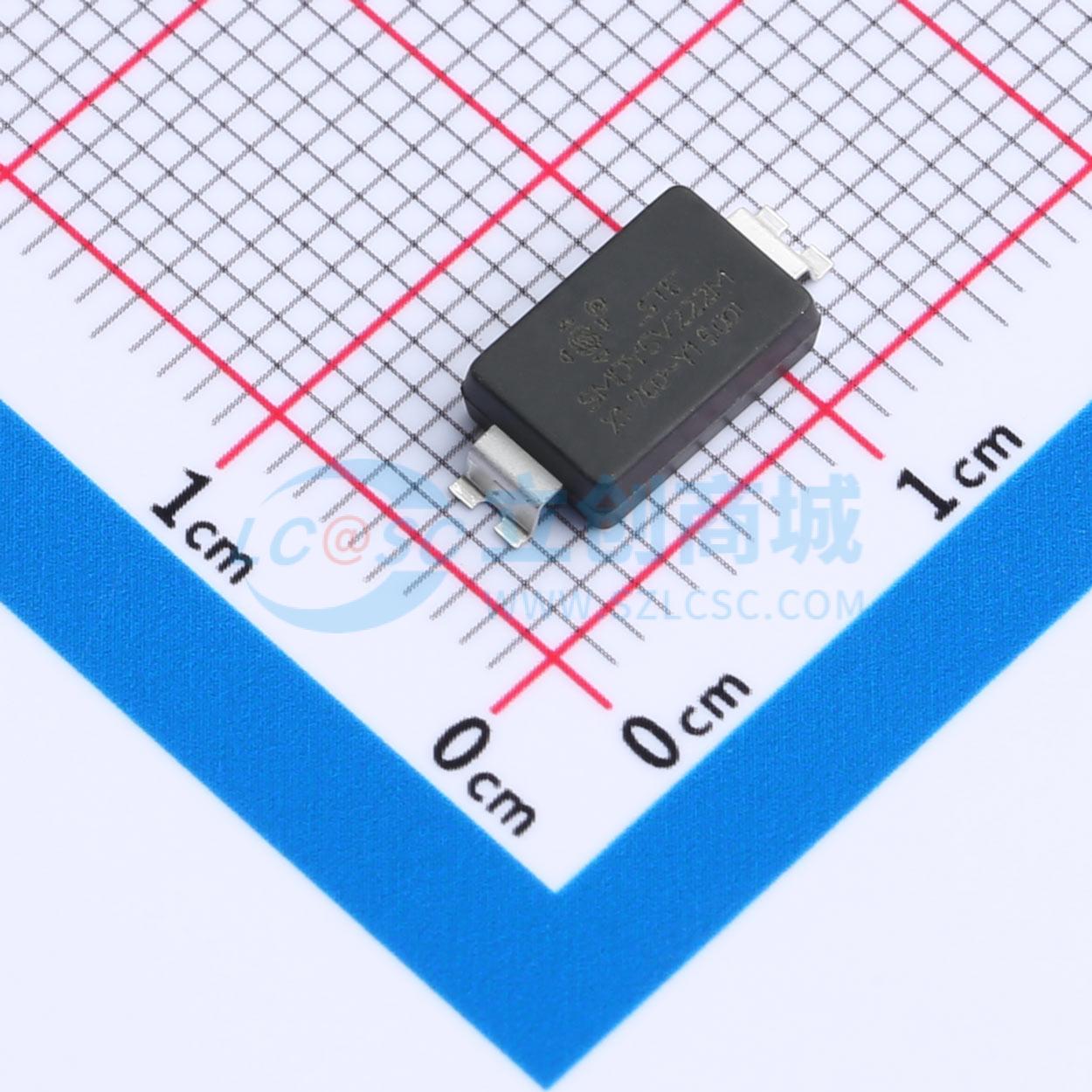 点击查看大图 SMDY13222Y5V222M0实物图