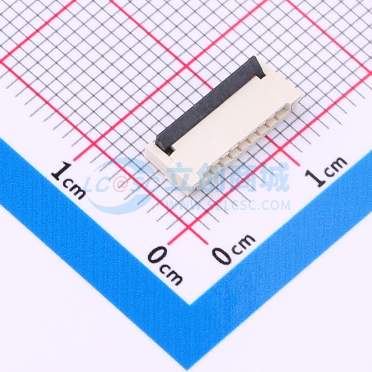 点击查看大图 FPC1.0-WFB11-8P011-H20实物图
