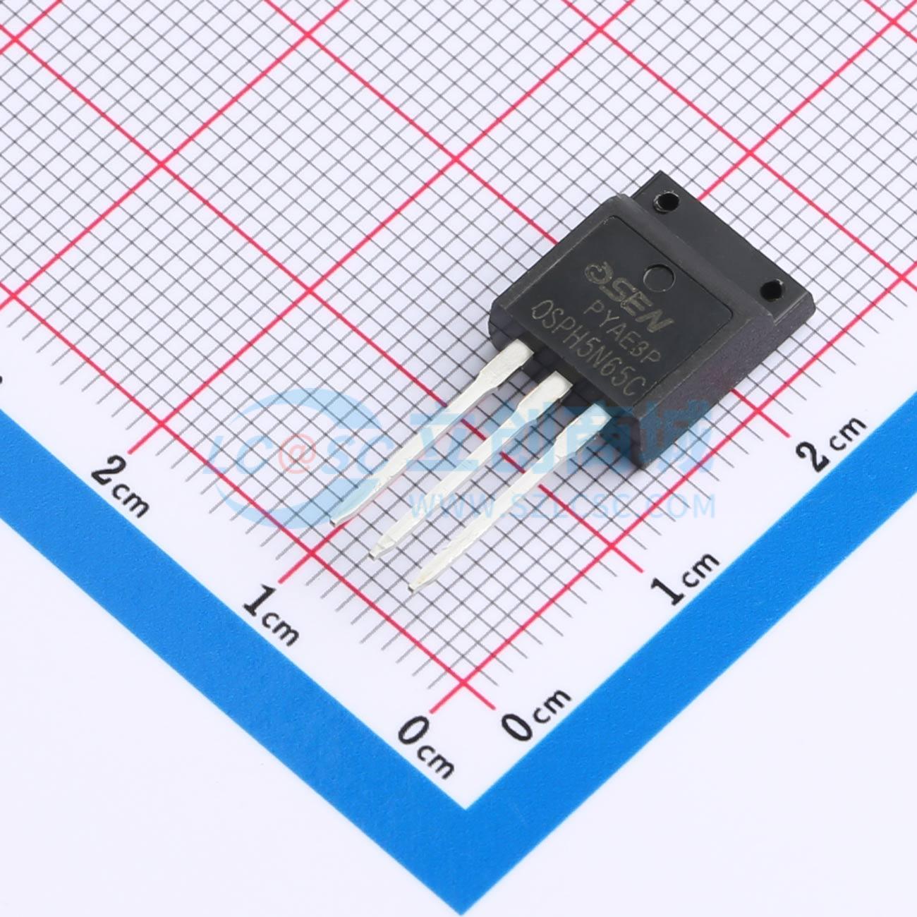 点击查看大图 OSPH5N65C实物图