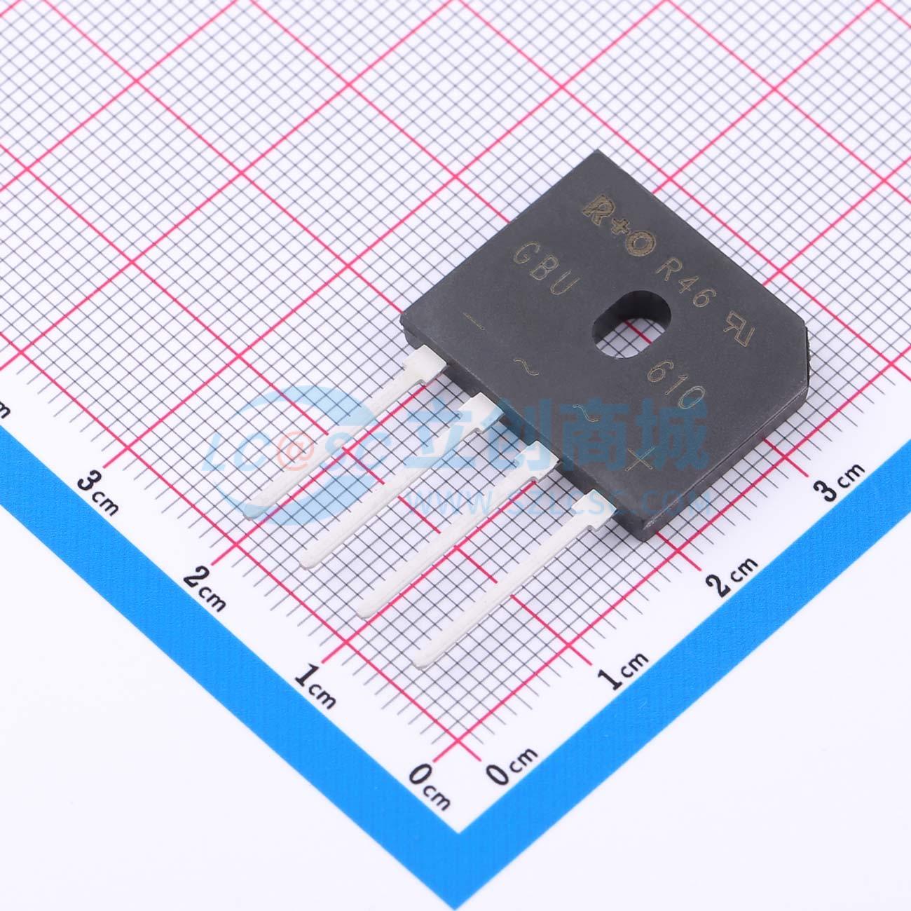 点击查看大图 GBU610实物图
