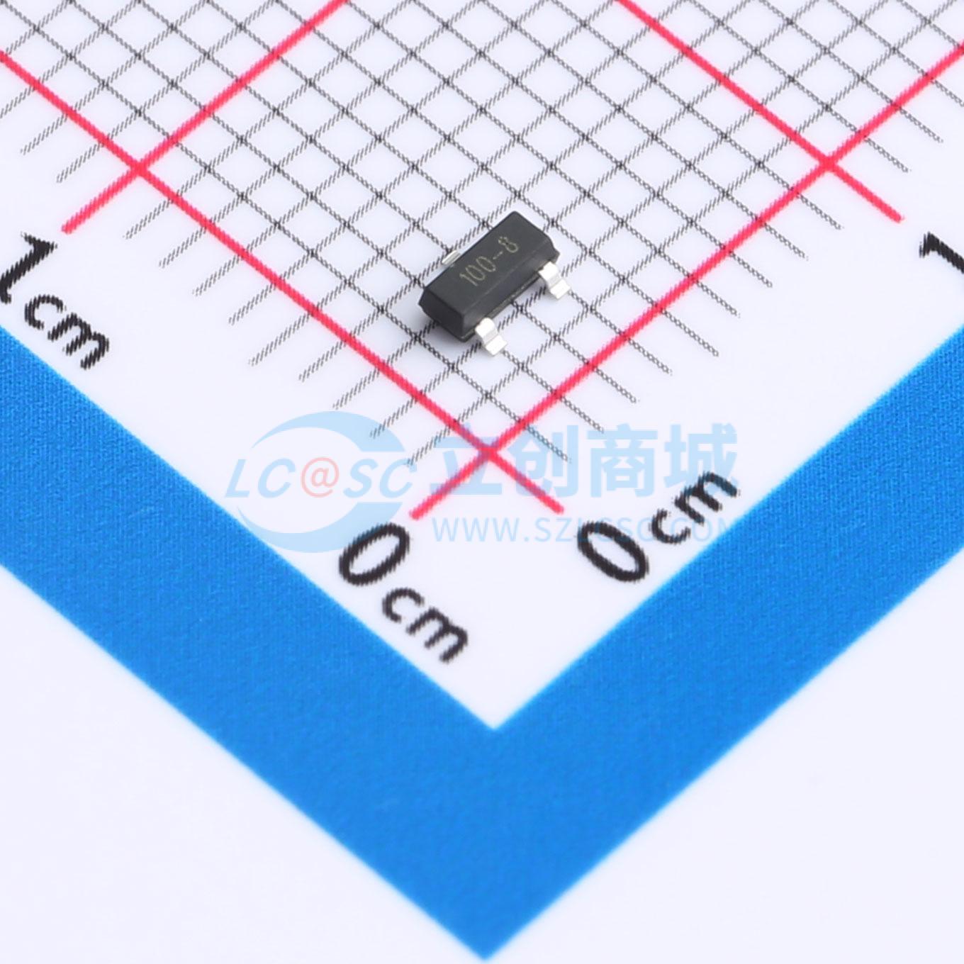 点击查看大图 MCR100-8 SOT-23实物图