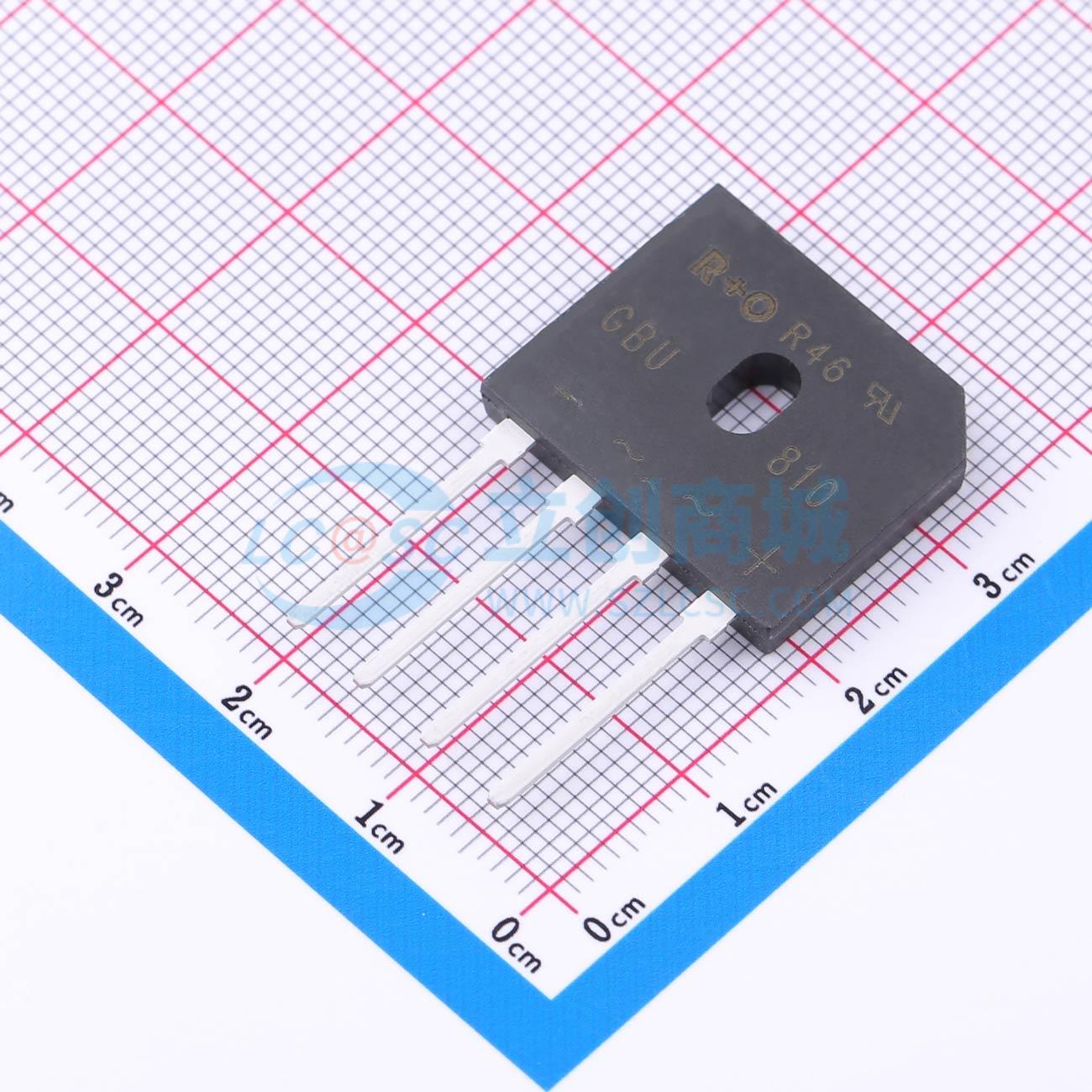 点击查看大图 GBU810实物图