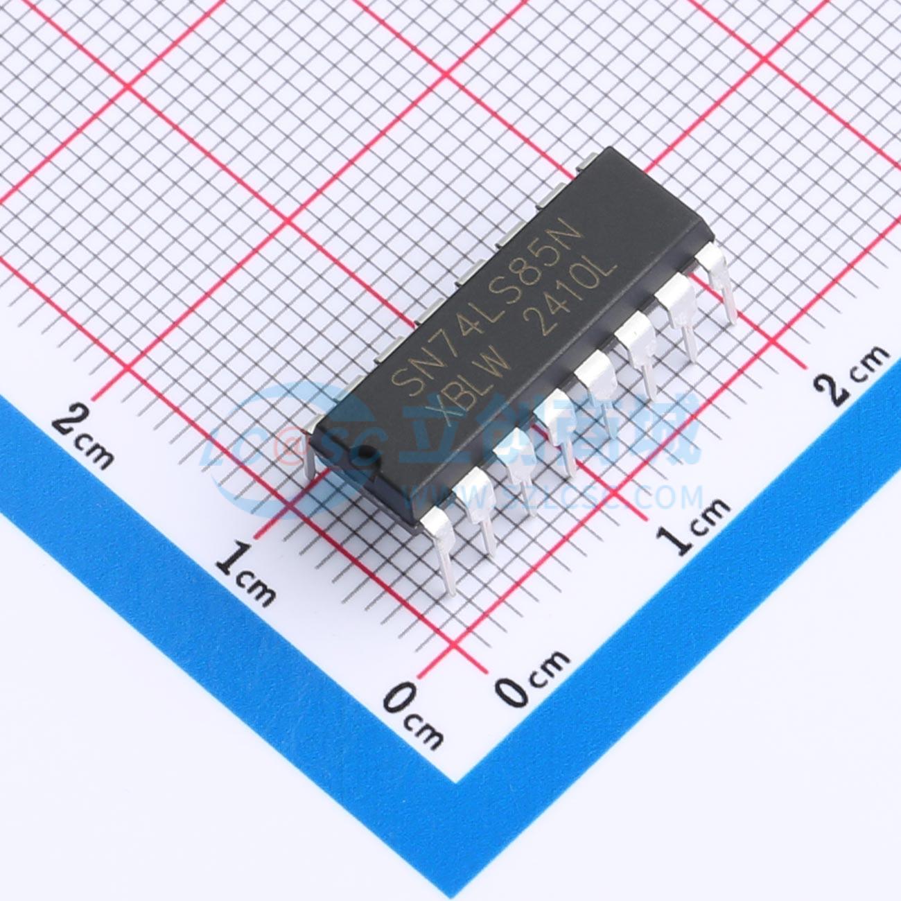 点击查看大图 SN74LS85N(XBLW)实物图