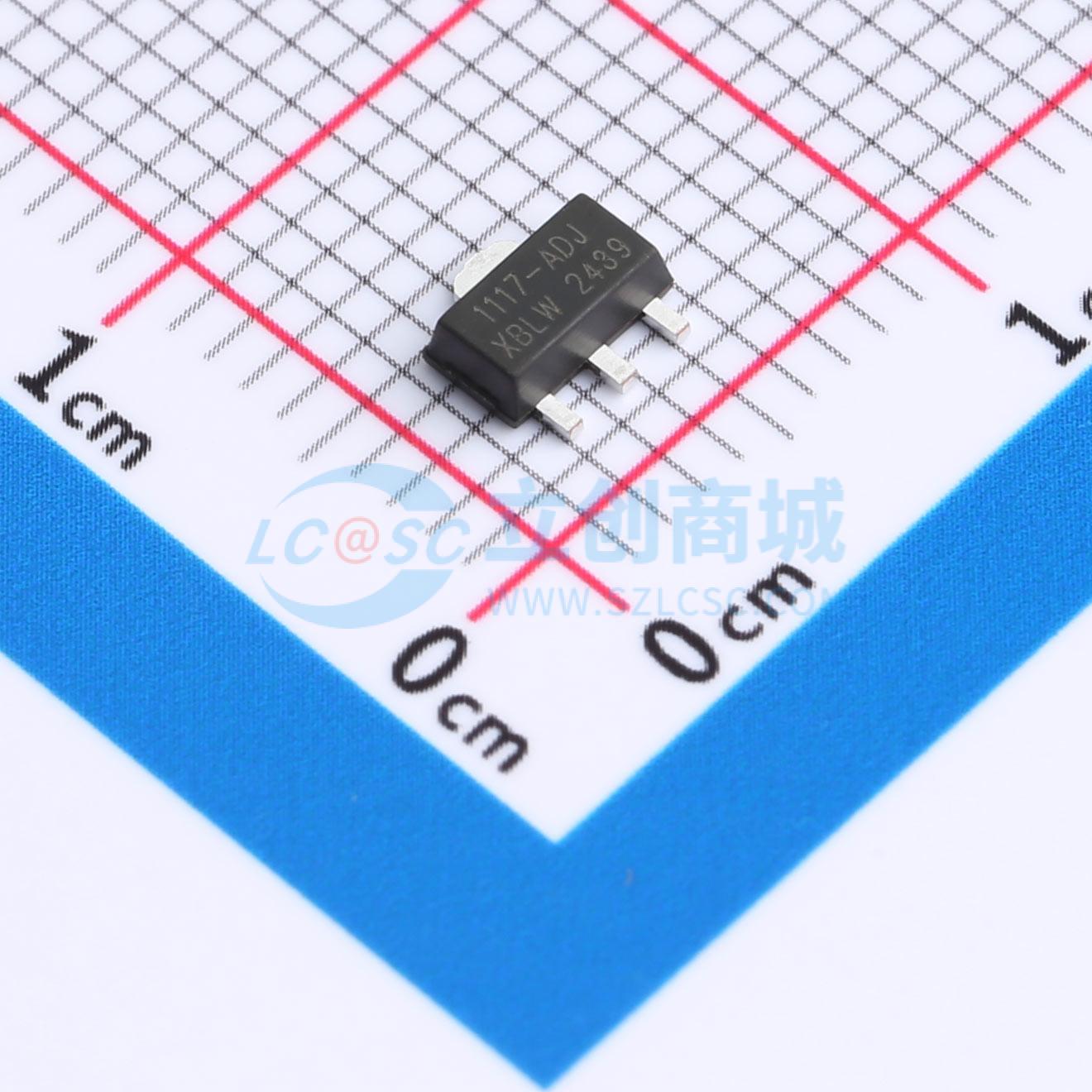 点击查看大图 XBL1117-ADJ/STR实物图