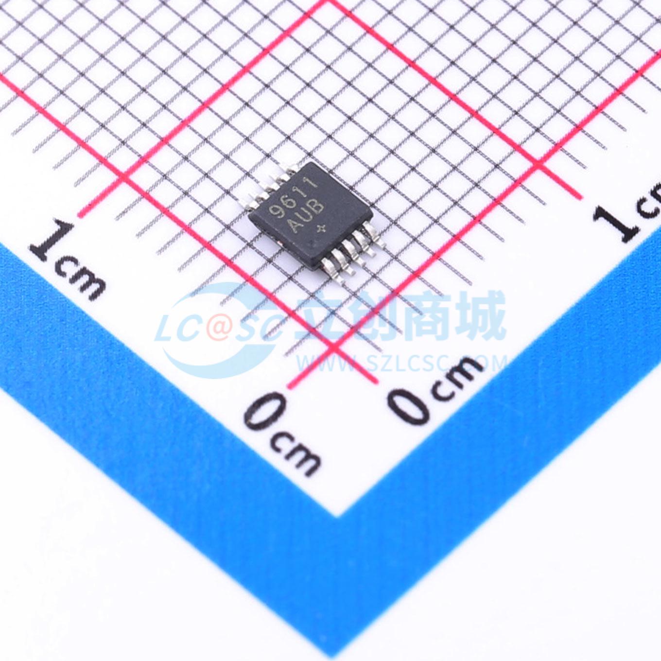 点击查看大图 MAX9611AUB+T实物图