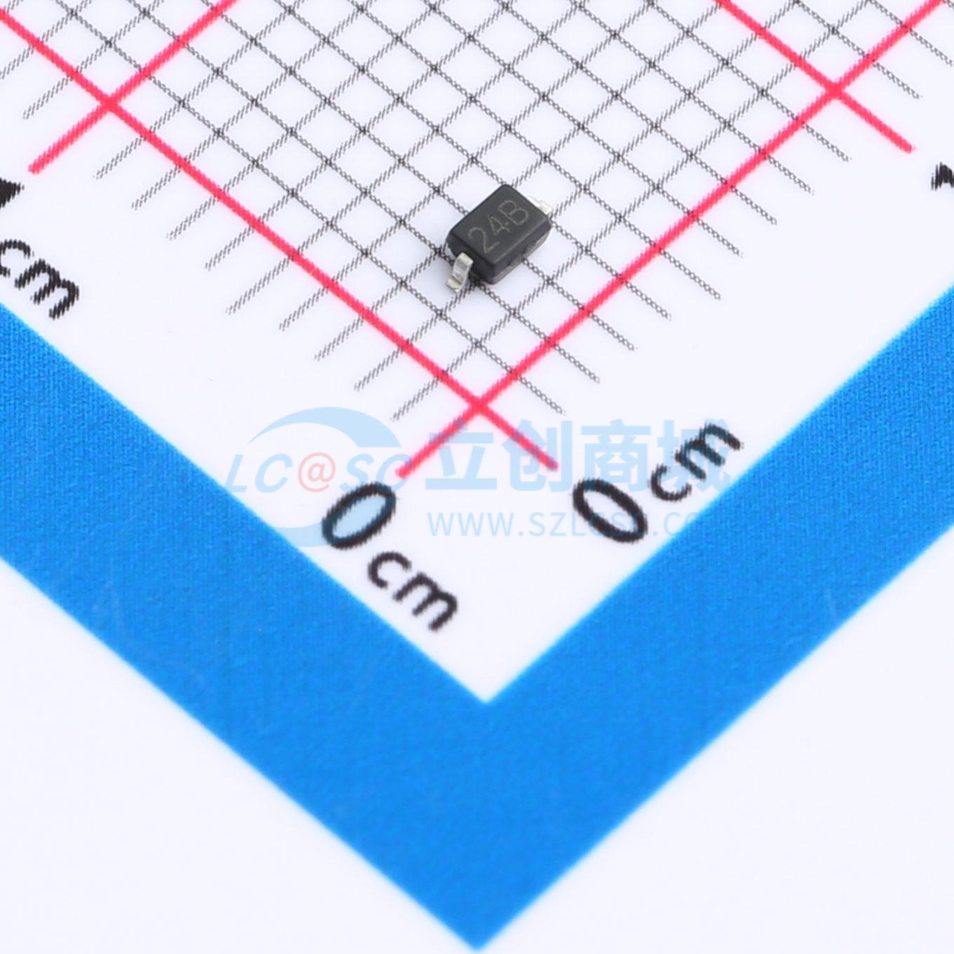 点击查看大图 PESD24VL1BA-HXY实物图
