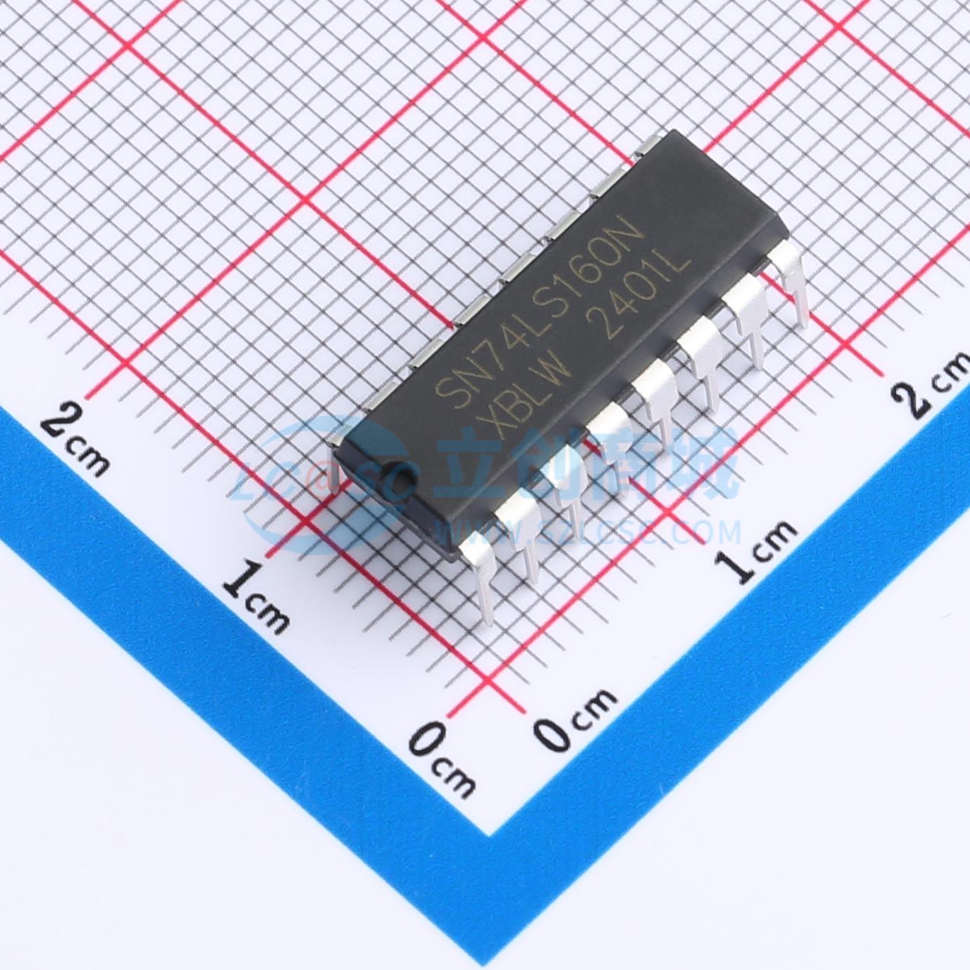 点击查看大图 SN74LS160N(XBLW)实物图