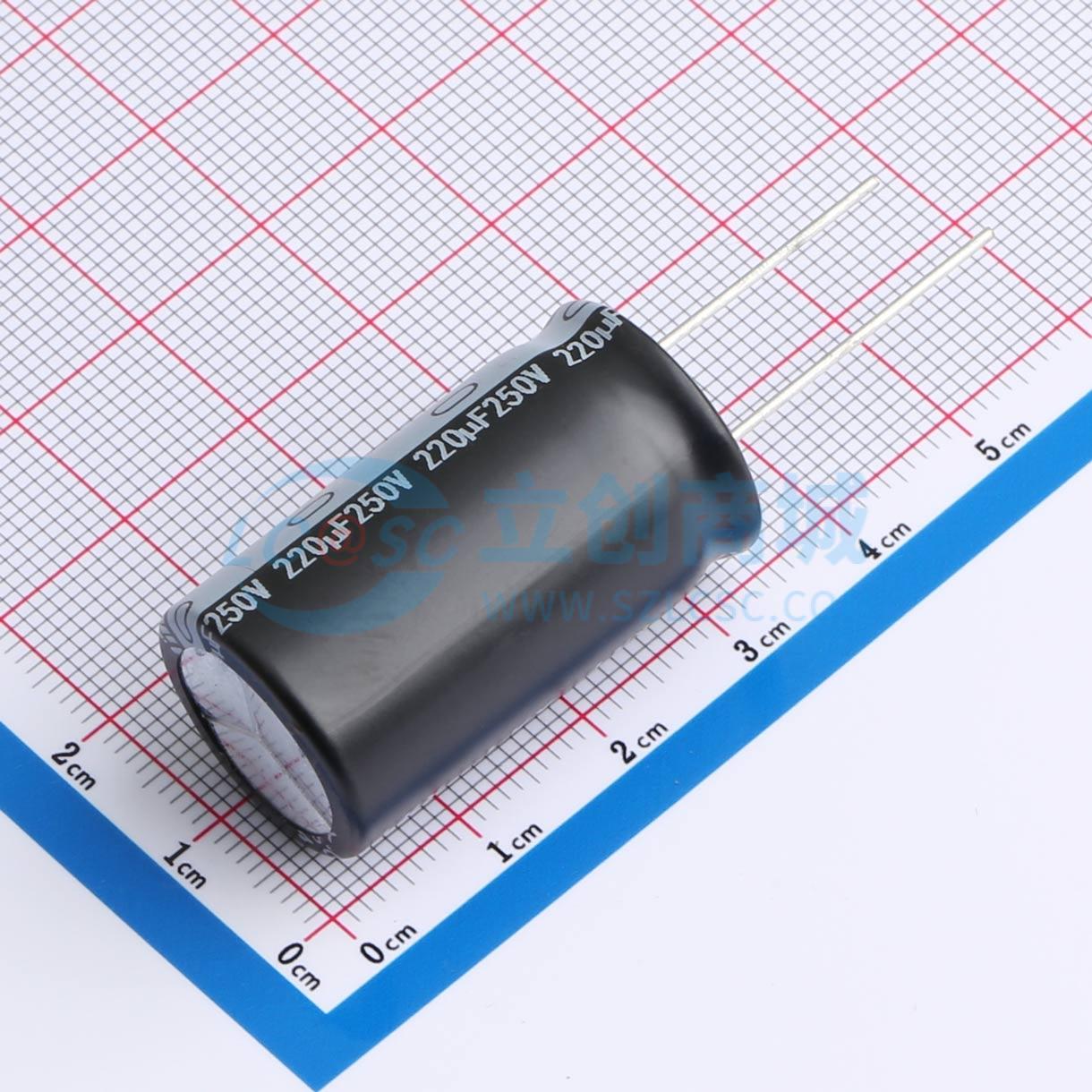 点击查看大图 LKXJ3152E221MF实物图