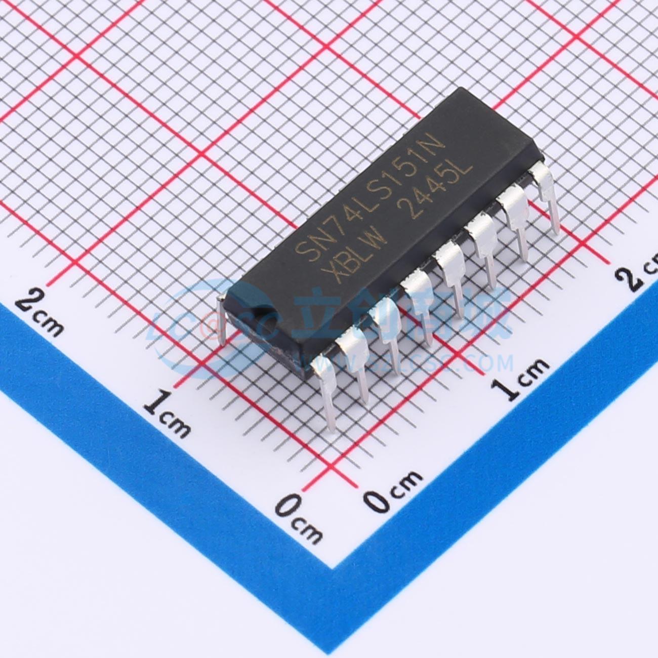 点击查看大图 SN74LS151N(XBLW)实物图