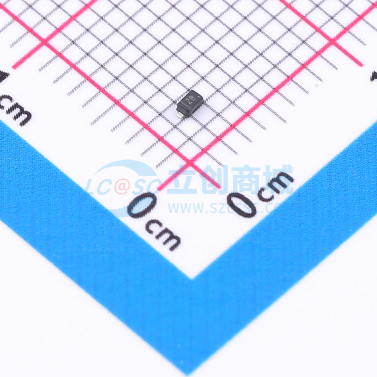 点击查看大图 PESD5V0L1UB(UMW)实物图
