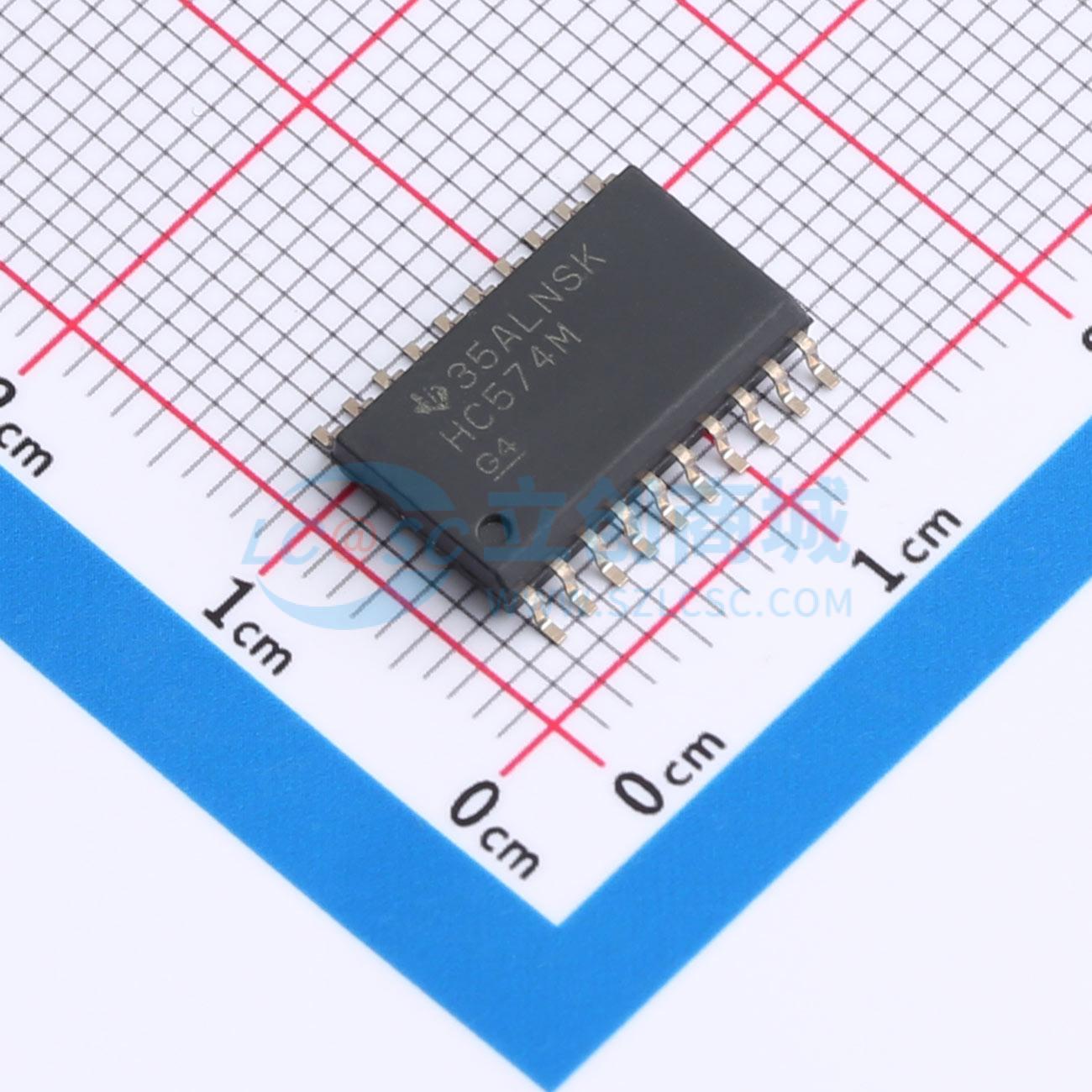 点击查看大图 CD74HC574M实物图