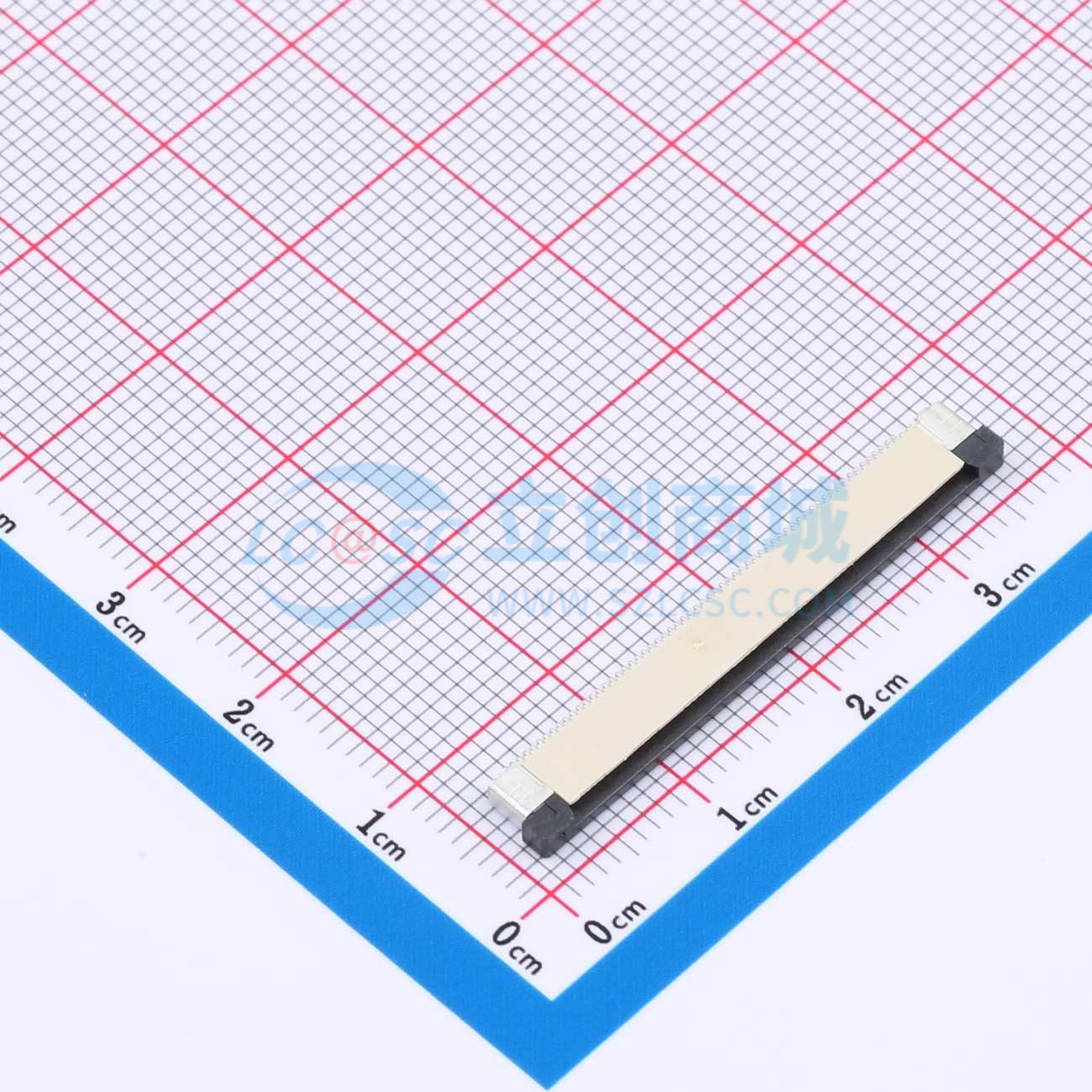 点击查看大图 FPC0.5-WSS11-60P211-H20实物图