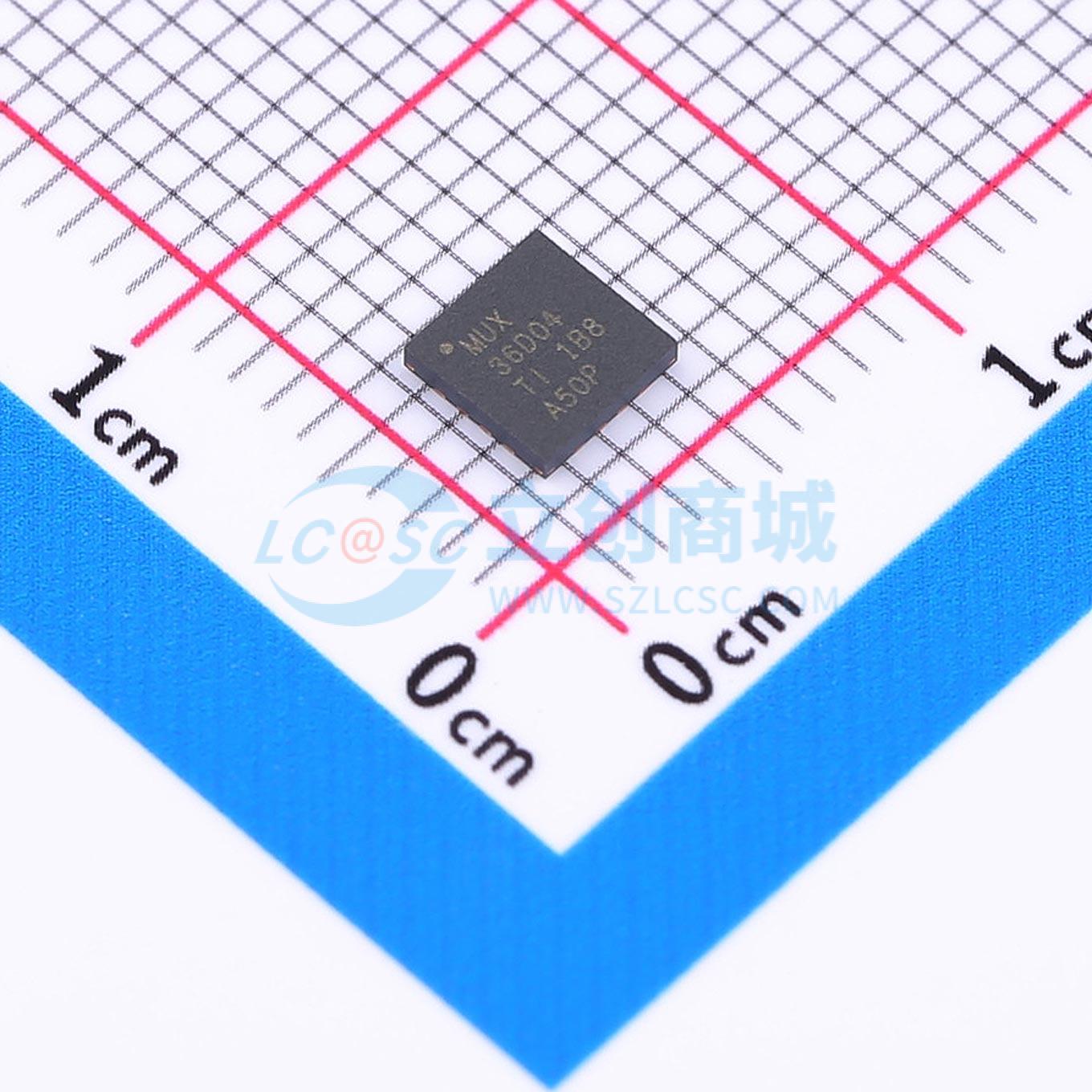 点击查看大图 MUX36D04IRUMR实物图